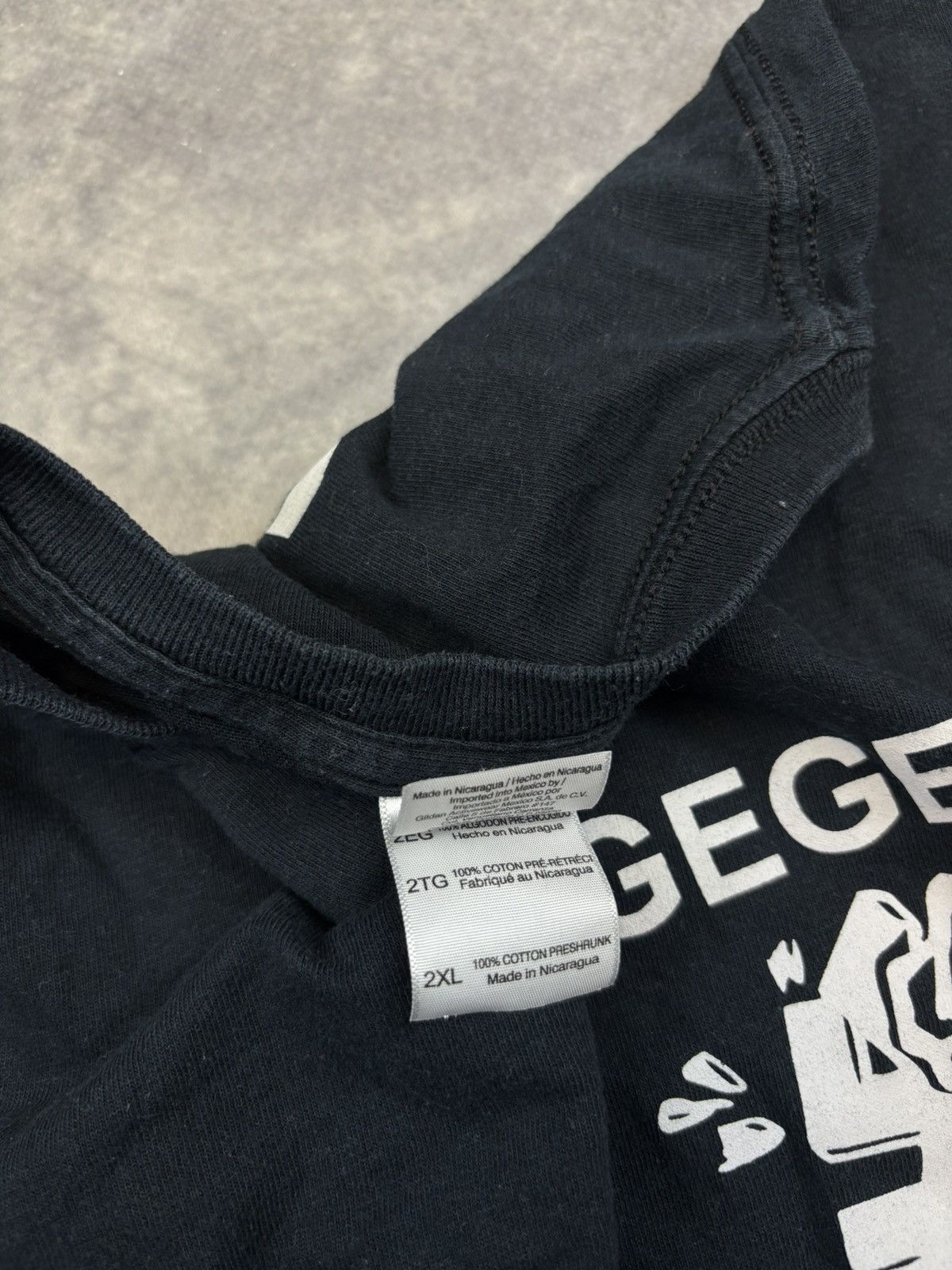 Other Gegen Nazis Graphic t shirt history Avantgarde y2k 90s art Size US XXL / EU 58 / 5 - 5 Thumbnail