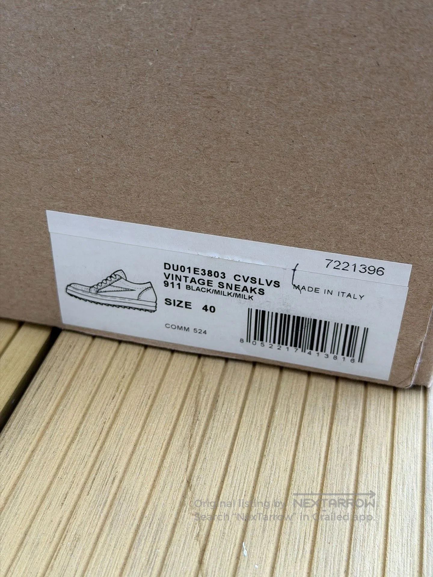 Rick Owens Drkshdw Rick Owens DRKSHDW Canvas Shoes. Size US 7 / EU 40 - 8 Thumbnail