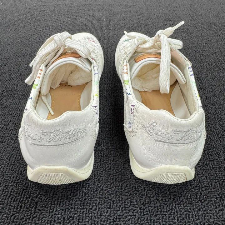 Louis Vuitton Louis Vuitton Classic Logo Casual Low-Top Sneakers -2508 Size US 7 / IT 37 - 3 Thumbnail