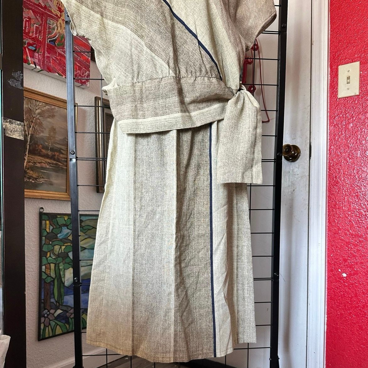 Other michael blair creme brown top and skirt set Size M / US 6-8 / IT 42-44 - 2 Thumbnail
