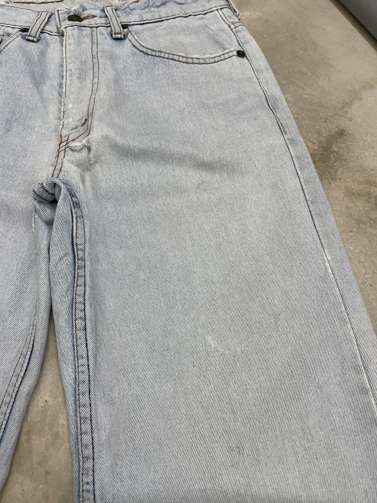 Levi's Vintage Levis Light Wash Distressed Denim Pants (AE5) Size US 28 / EU 44 - 8 Thumbnail