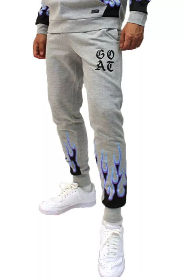 GOAT Crew Men's Slim Fit Casual Cotton Fleece Joggers Sweatpants Size US 30 / EU 46 - 2 Thumbnail