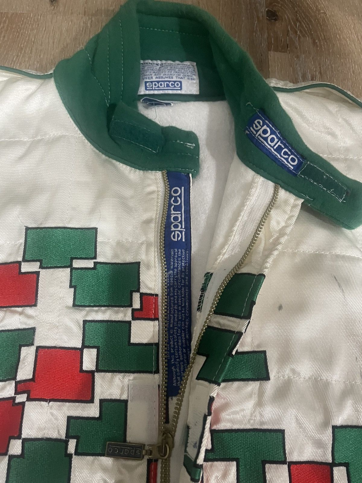 Other SPARCO TONY KART RACE CAR DRIVER JUMPSUIT Size US 44 / EU 60 - 5 Thumbnail
