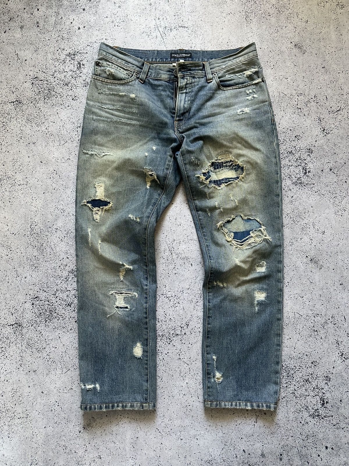 Dolce & Gabbana RARE Dolce&Gabbana Vintage Denim Jeans Archival Collection Size US 32 / EU 48 - 1 Thumbnail