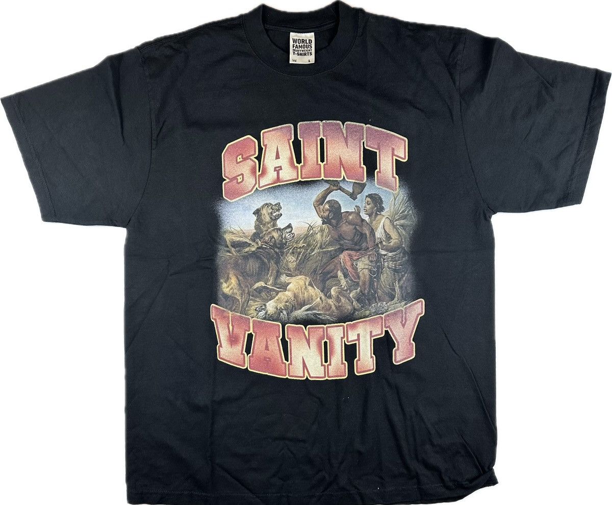 Vintage Saint Vanity BHM T-shirt Size US L / EU 52-54 / 3 - 1 Thumbnail