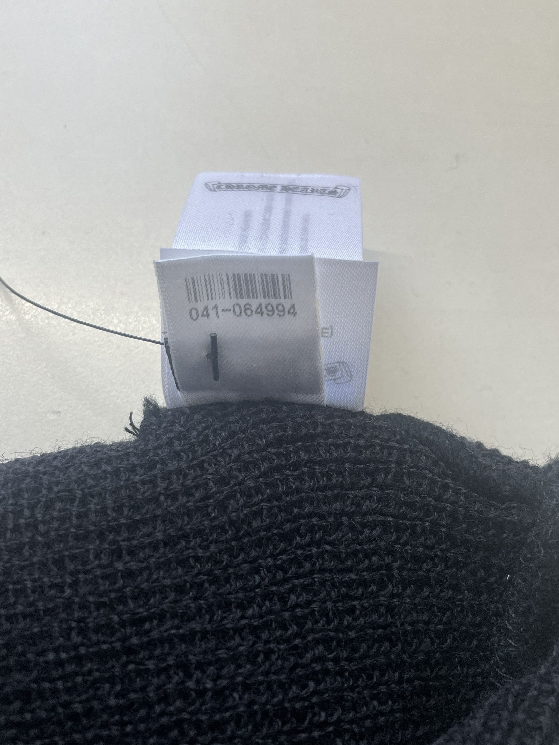 Chrome Hearts Chrome Hearts Horseshoe Embroidered Black Beanie Size ONE SIZE - 9 Thumbnail