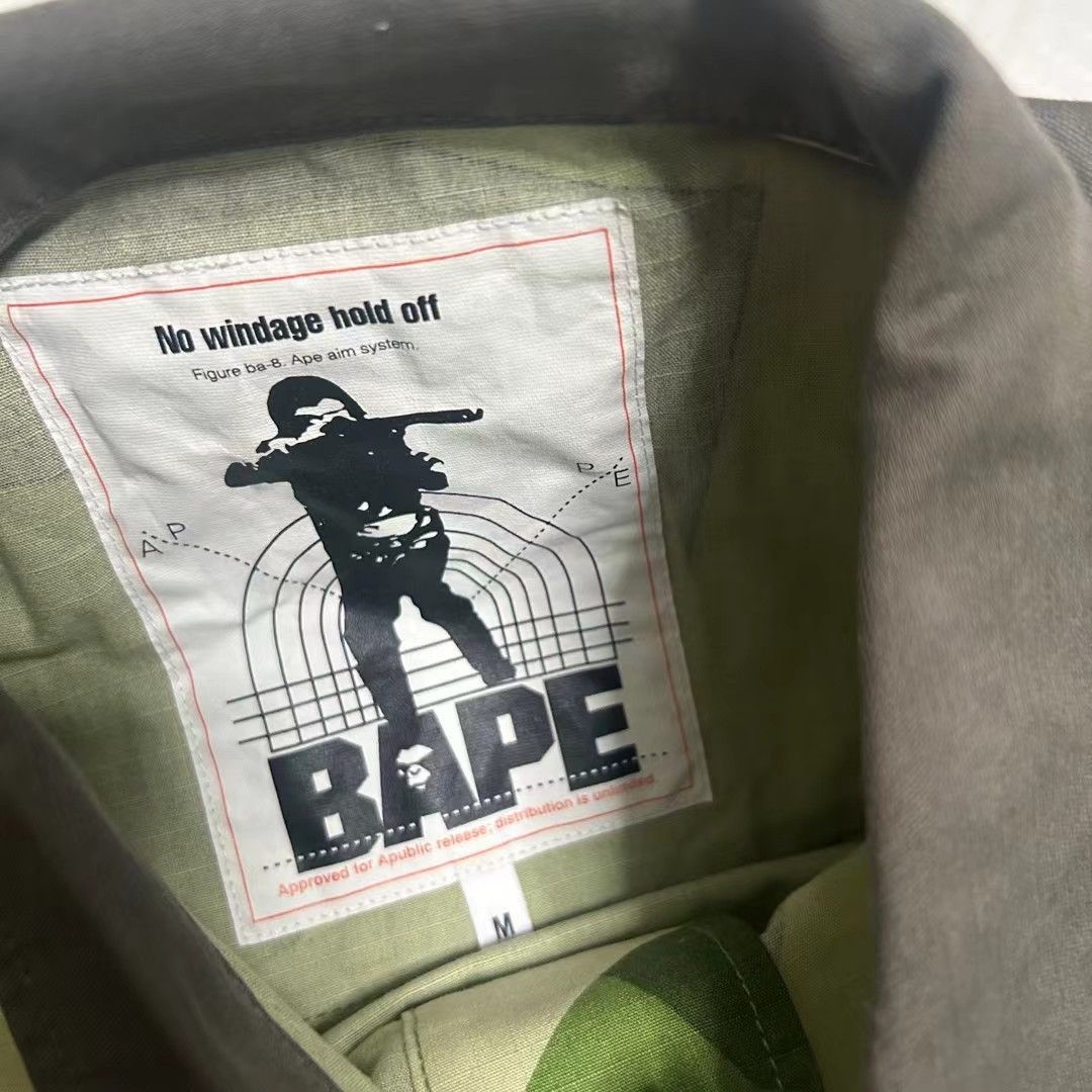 Bape SPLINTER CAMO MILITARY SHIRT Size US M / EU 48-50 / 2 - 5 Thumbnail