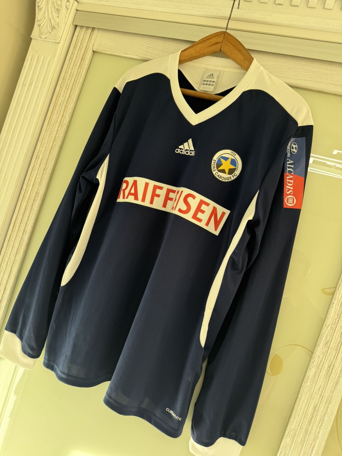 Adidas Etoile Carouge 2010-2011 Home Soccer Jersey Football Kit Size US L / EU 52-54 / 3 - 3 Thumbnail