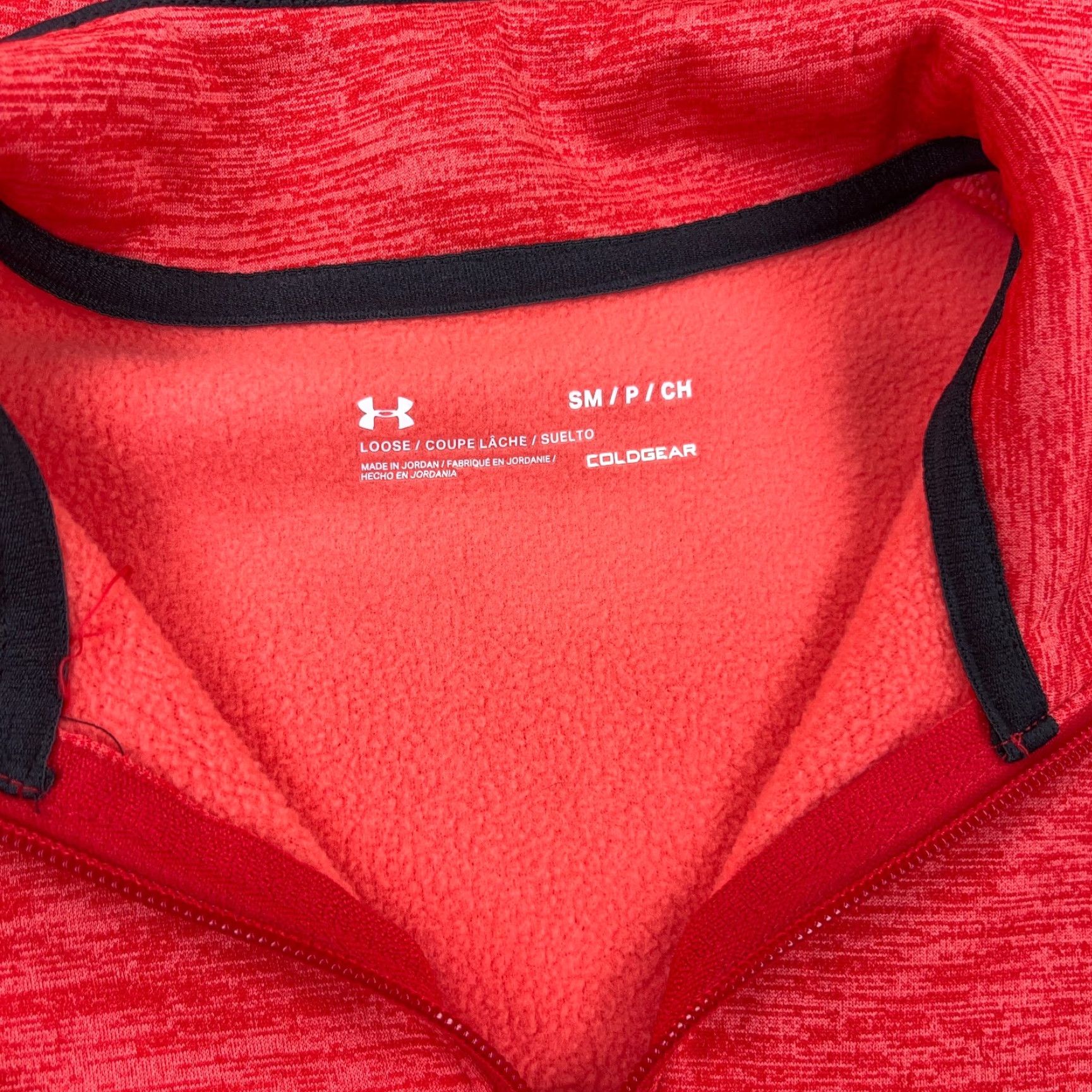 Under Armour Under Armour Sweatshirt Men Small Pink Pullover 1/4 Zip Mock Neck Fleece Logo Lightweight Regular Size S Pink Size US S / EU 44-46 / 1 - 5 Thumbnail