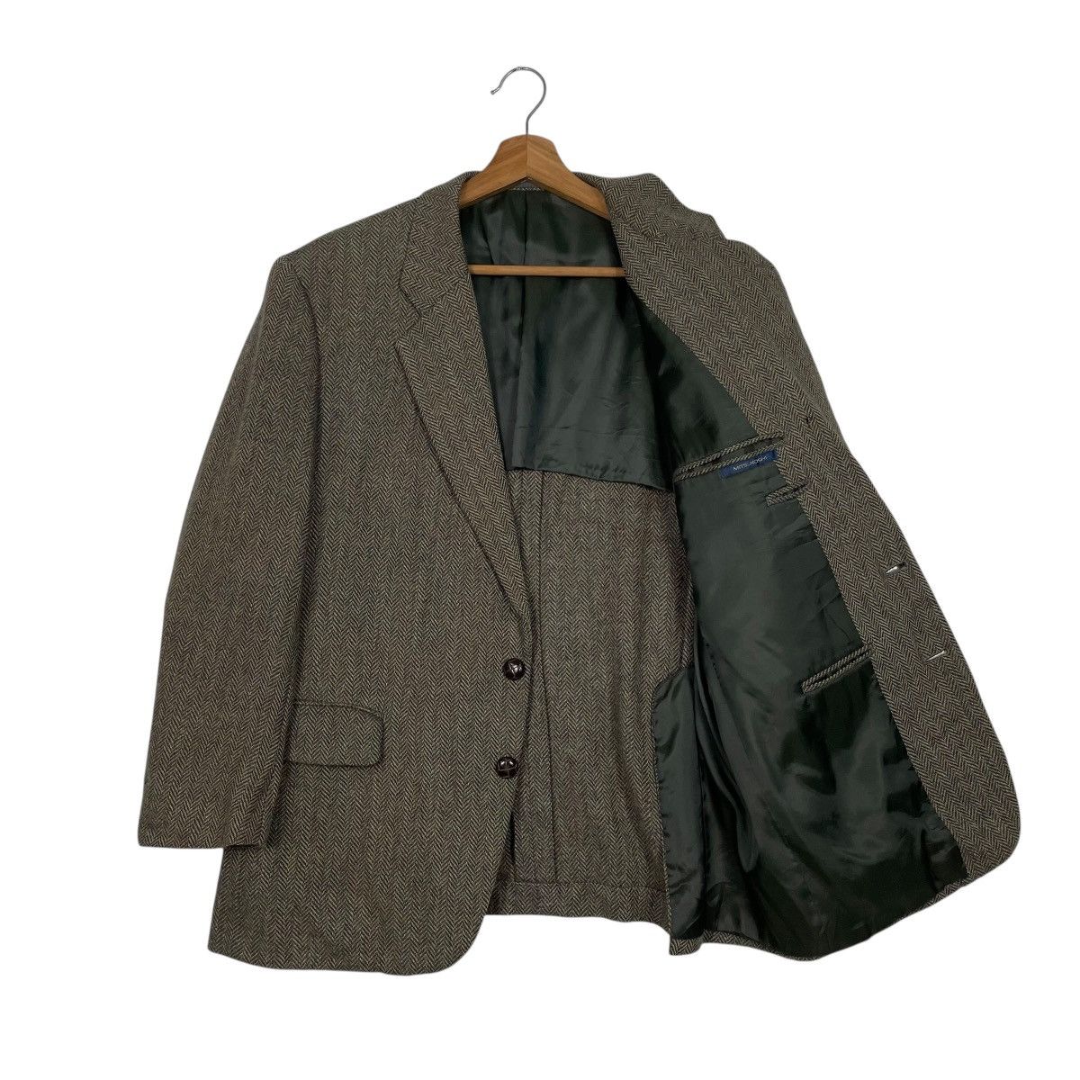 Oscar De La Renta Oscar De La Renta Herringbone Blazer Size US M / EU 48-50 / 2 - 9 Thumbnail