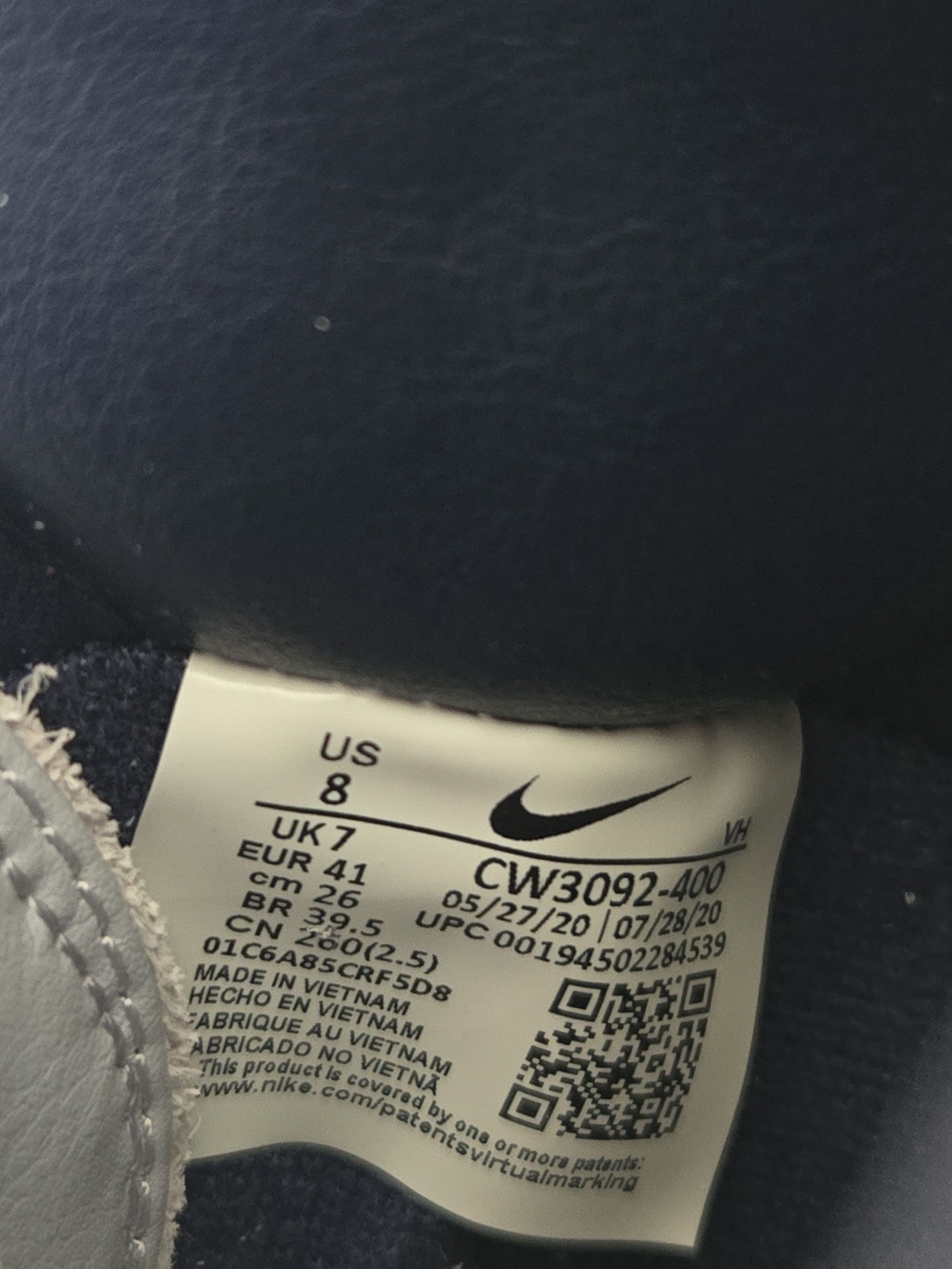 Nike Nike Dunk High Midnight Navy x Notre Size US 8 / EU 41 - 8 Thumbnail