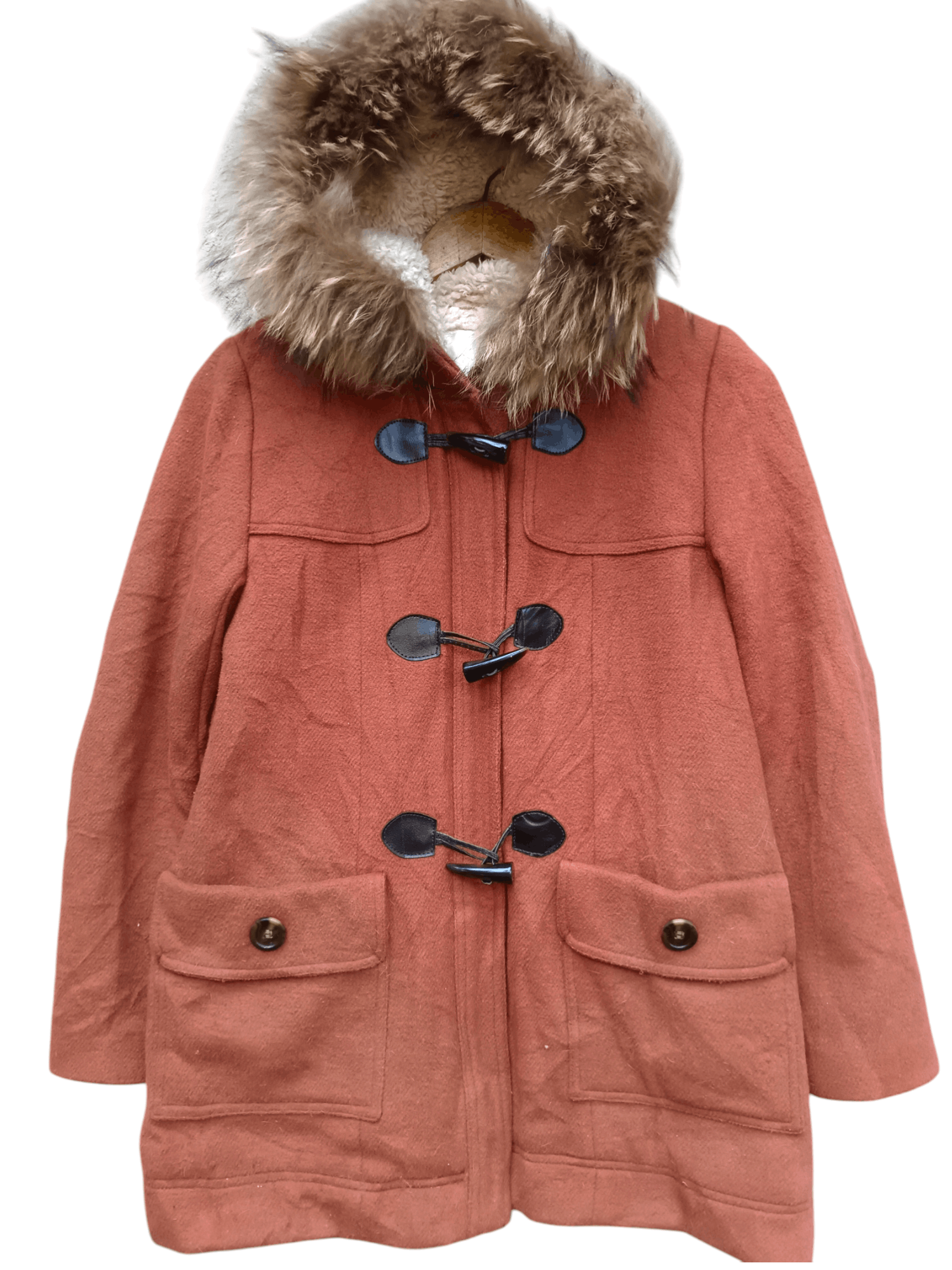 14th Addiction × If Six Was Nine × Le Grande Bleu (L.G.B.) Japanese Fashion Y2K Fur Raccoon Hoodie Coat Jacket Size US M / EU 48-50 / 2 - 1 Thumbnail
