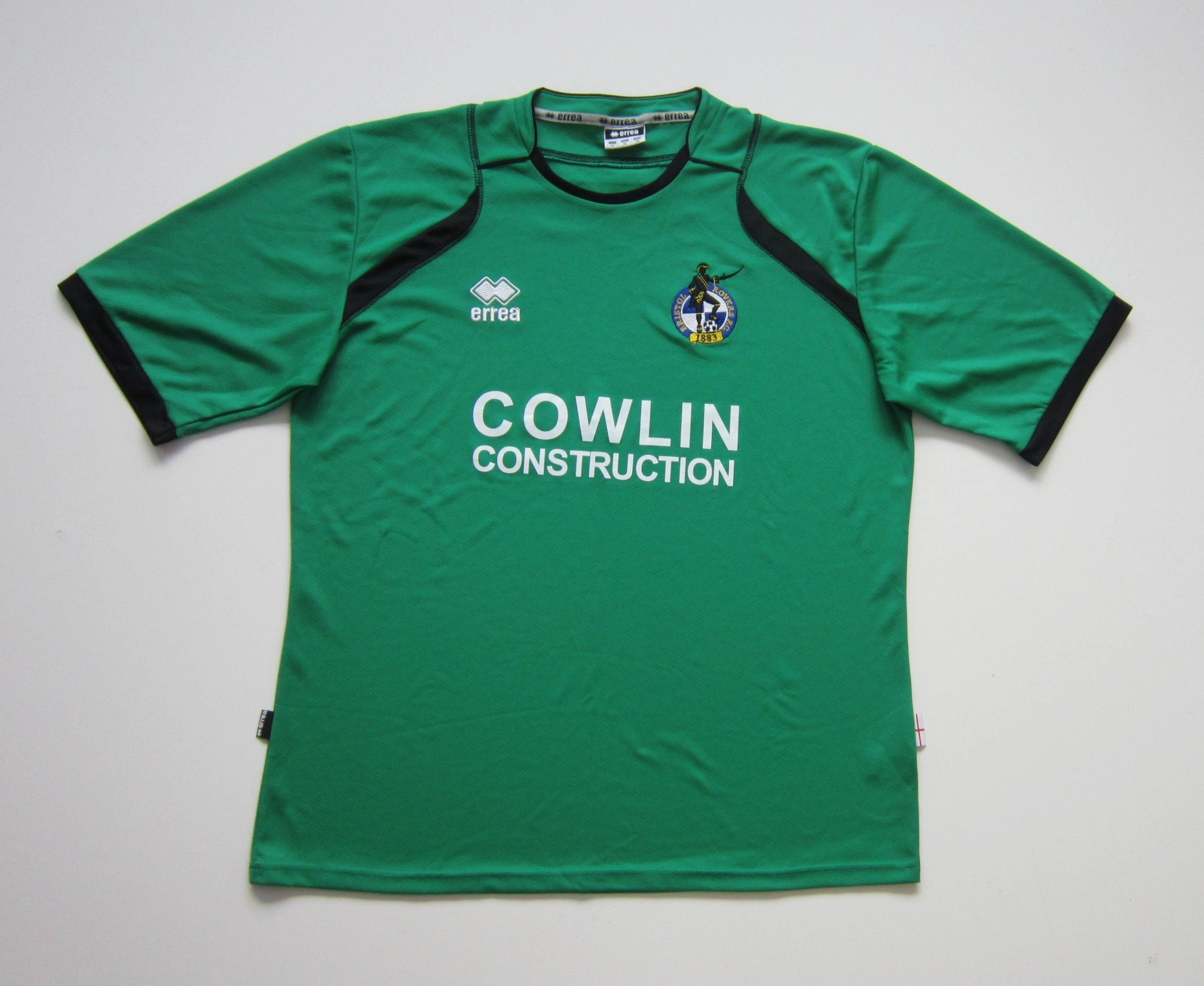 Errea Errea Bristol Rovers Soccer Shirt 2007-2008 Away Size US XL / EU 56 / 4 - 1 Thumbnail