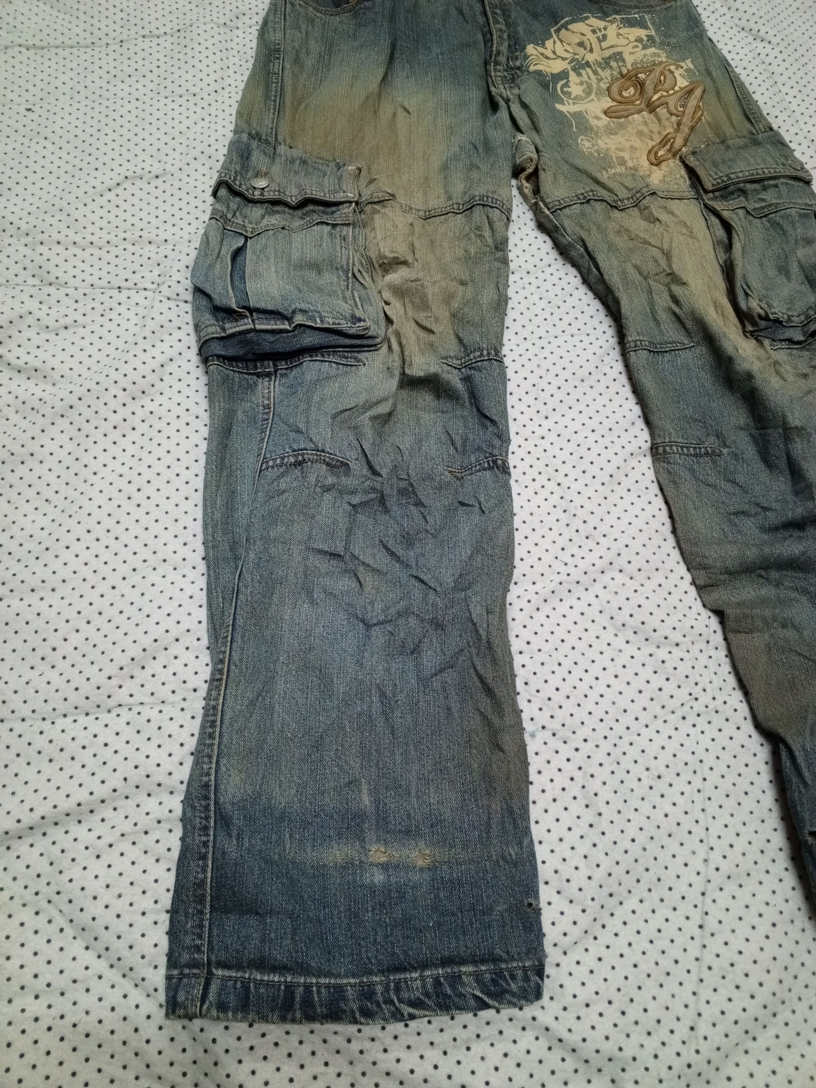 Other PJS SURF CARGO DENIM JEANS VANTAGE RARE Size US 34 / EU 50 - 4 Thumbnail