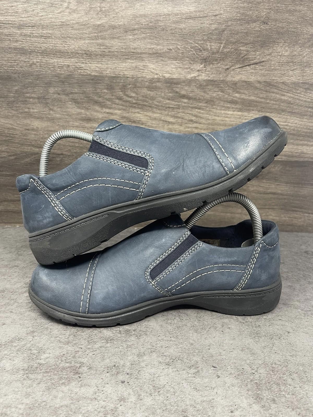 Clarks Clarks Carleigh Ray Slip On Shoes Womens Size 8.5 Blue Size US 8.5 / IT 38.5 - 7 Thumbnail