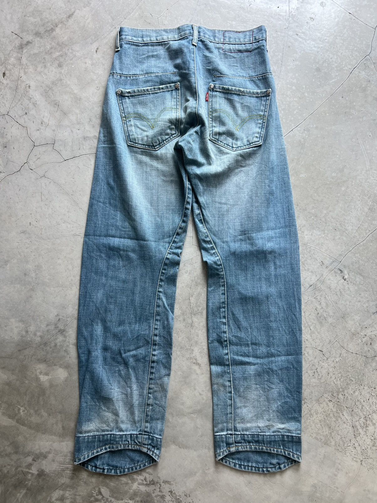 Levi's Levis Engineered Twisted Jeans Tag W28 Actual 28x30.5 Size US 28 / EU 44 - 4 Thumbnail