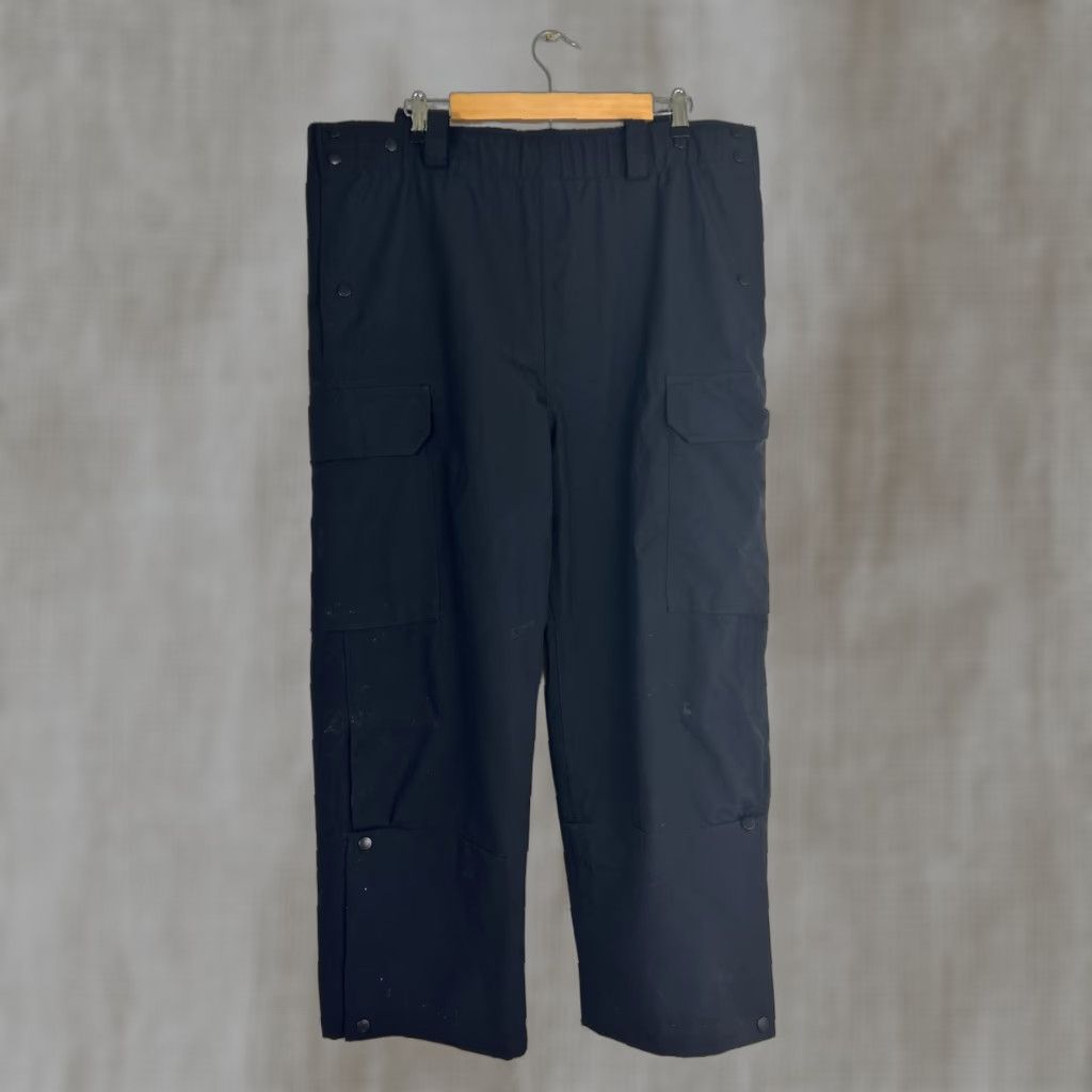 Vintage VINTAGE Blauer Pants Gortex All Weather Cargo Black 42x27 Regular Medium Mens Blauer Police? Size US 31 - 1 Thumbnail