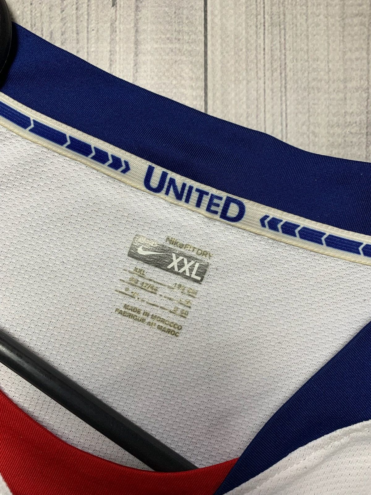 Nike × Vintage Vintage Nike Manchester United soccer jersey size XXL logo Size US XXL / EU 58 / 5 - 6 Thumbnail