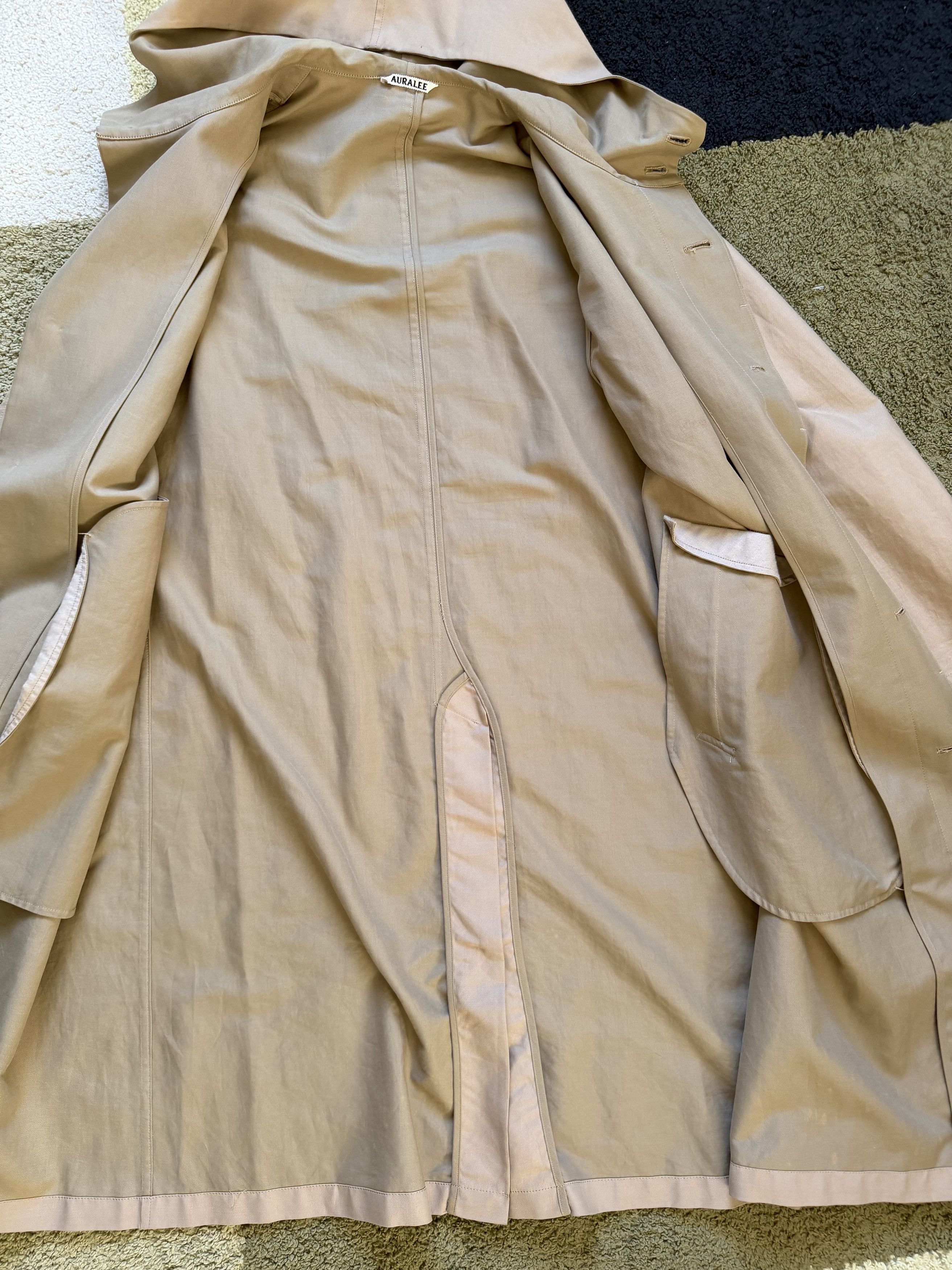 Auralee AURALEE FINX DOUBLE CLOTH HOODED COAT Size US XL / EU 56 / 4 - 3 Thumbnail