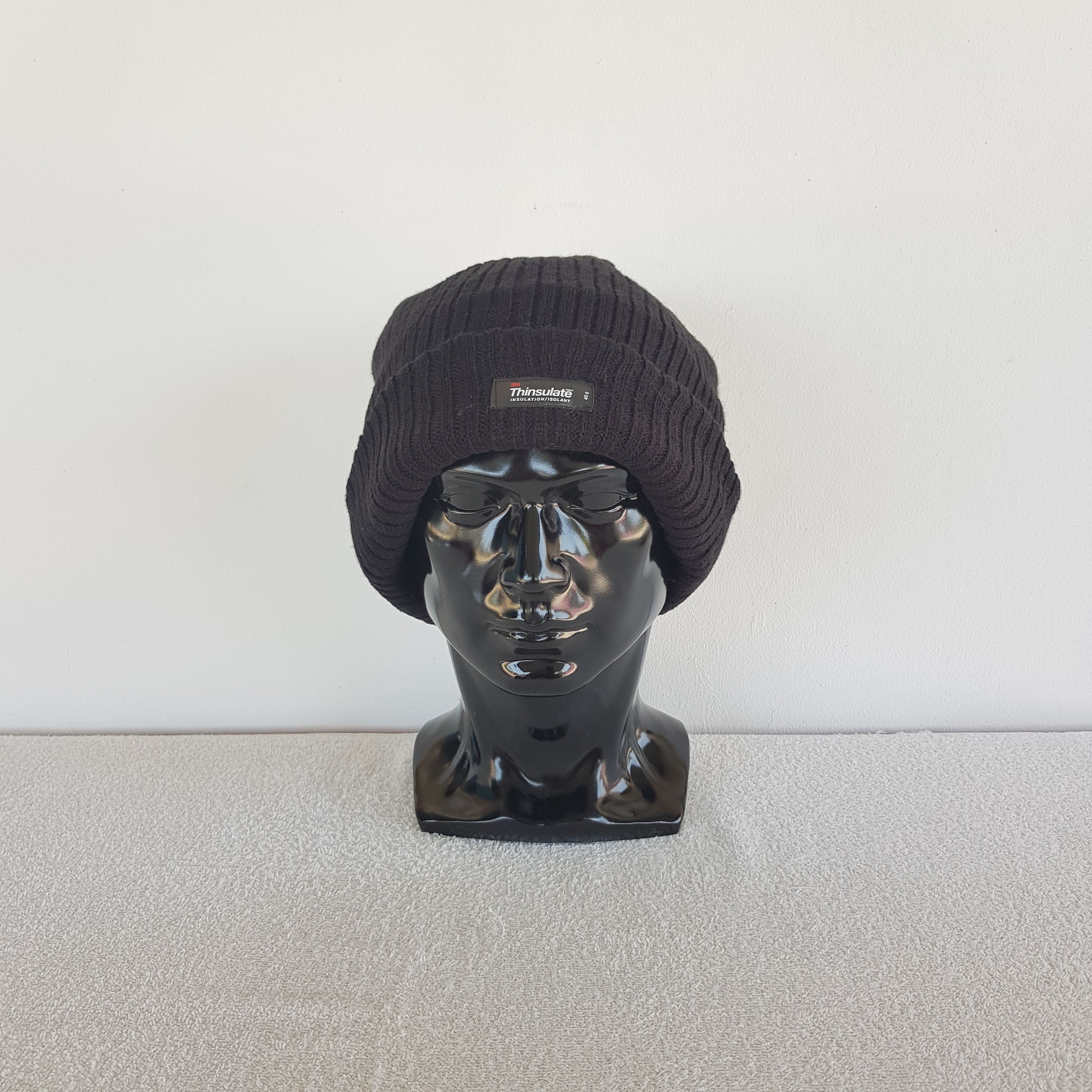 Japanese Brand Vintage Thinsulate Insulation Beanie Knit Snow Caps Hats Size ONE SIZE - 2 Thumbnail