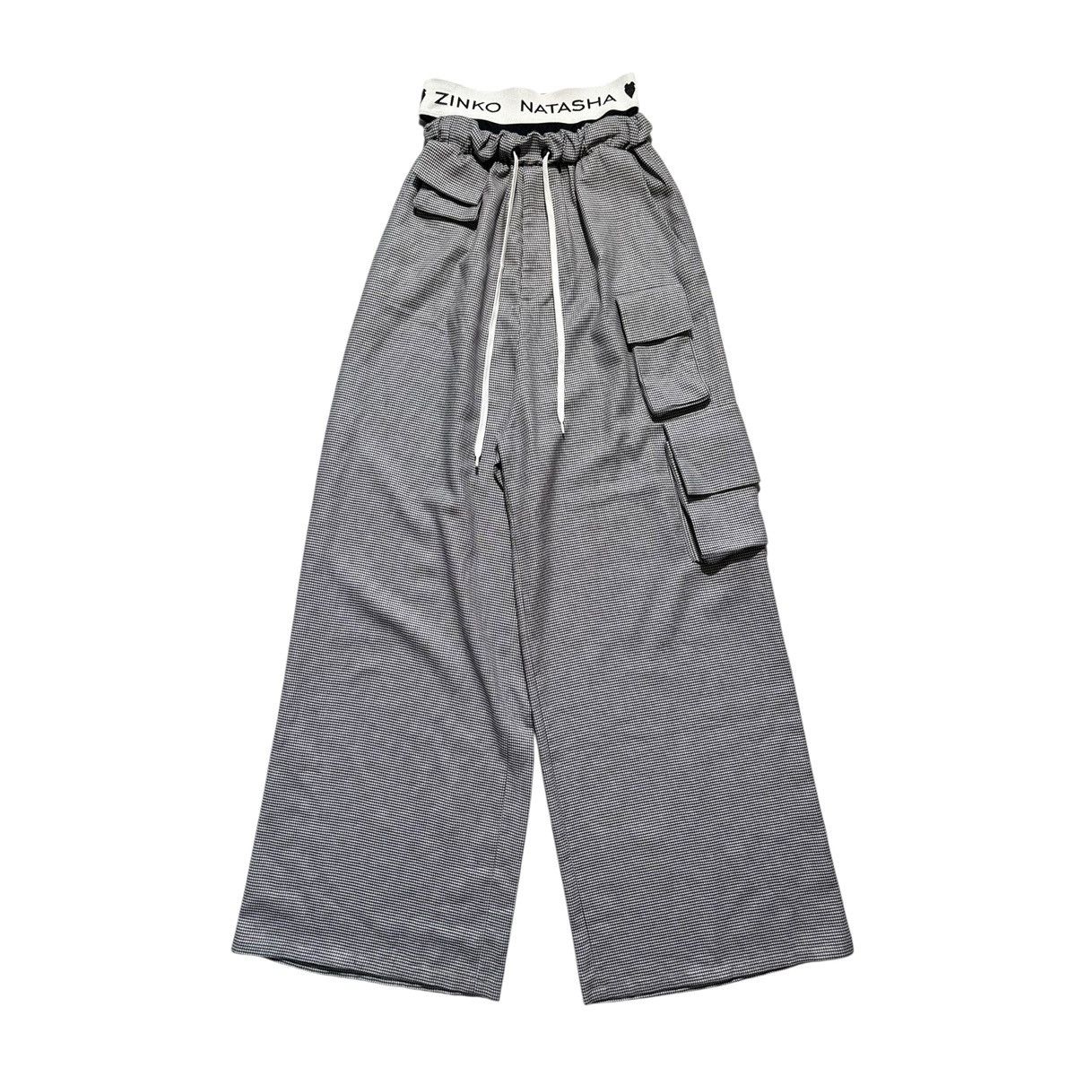 Natasha Zinko double waist houndstooth layer pant Size US 30 / EU 46 - 1 Thumbnail