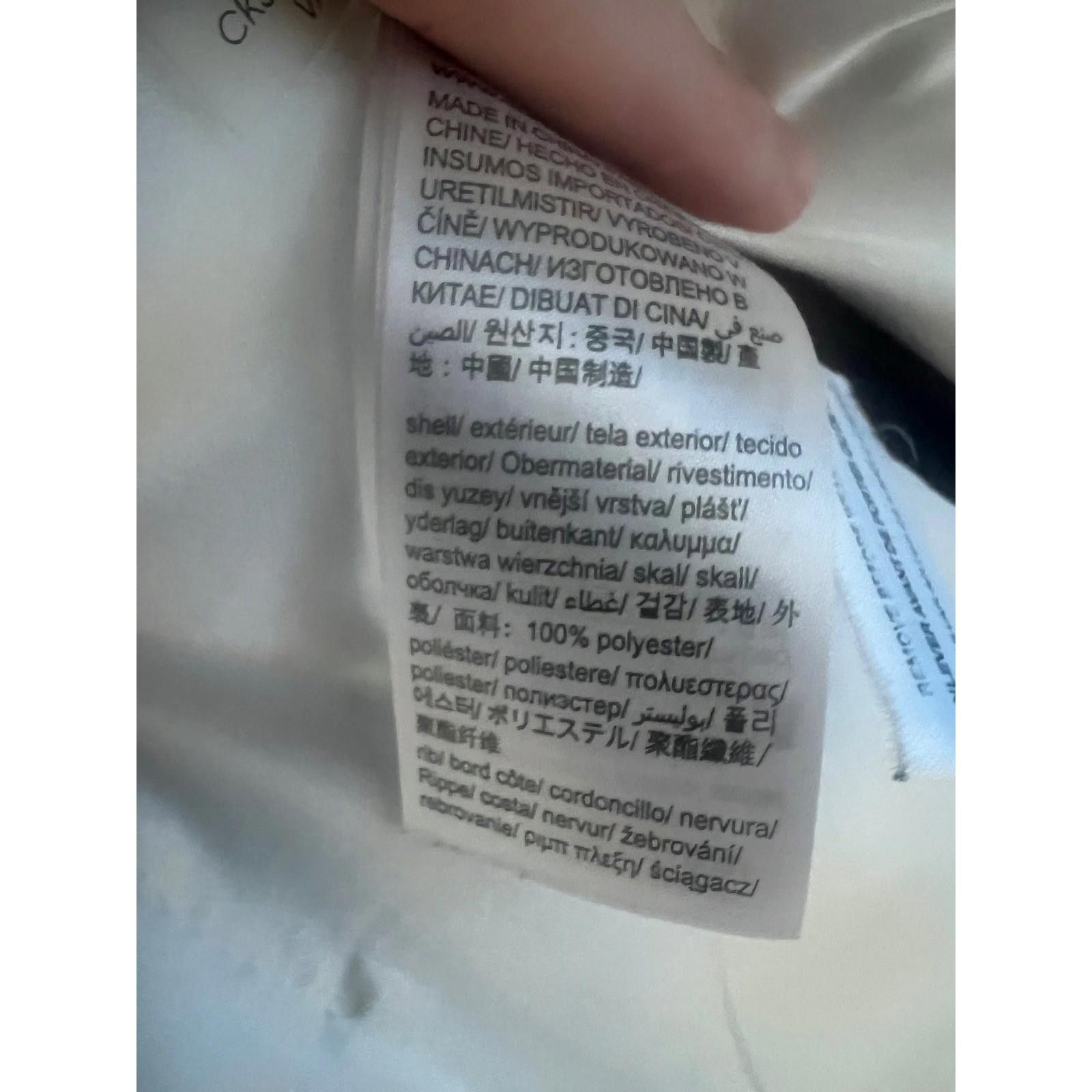 Calvin Klein Calvin Klein Womens Puffer Vest White Black Ribbed Panels XS Size XS / US 0-2 / IT 36-38 - 4 Thumbnail