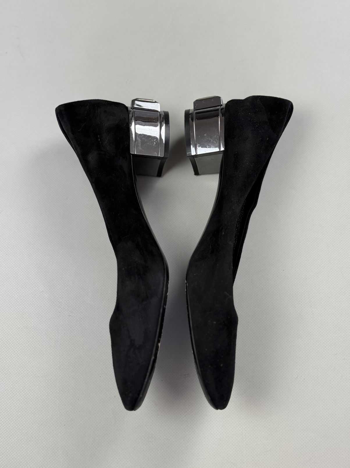 Casadei Casadei Ladies Suede Heels Shoes Size US 10 UK 9 EU 40 Size US 10 / IT 40 - 11 Thumbnail