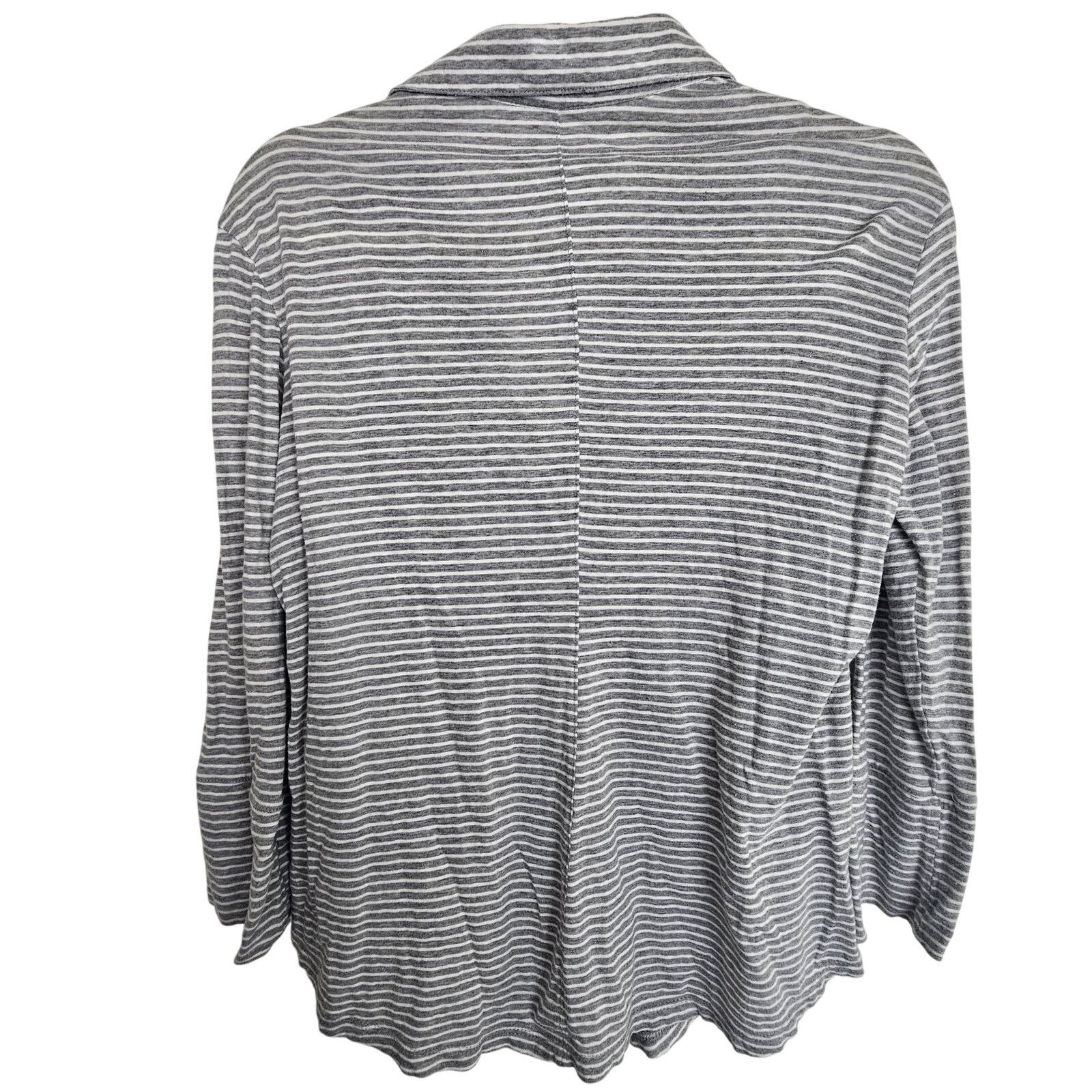 James Perse James Perse Womens Striped Career Corp Classic Top Size 2 Size S / US 4 / IT 40 - 9 Thumbnail