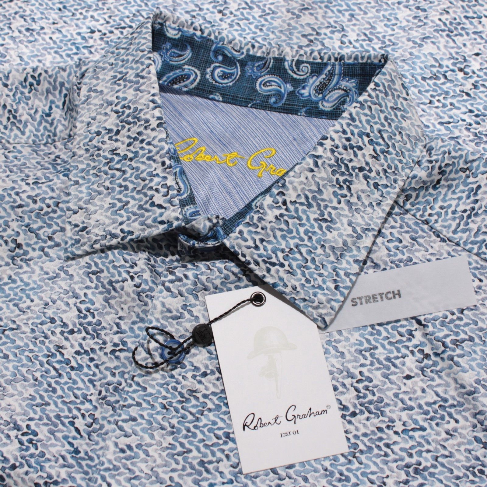 Robert Graham Robert Graham New with tags Shirt Size M US In Blue Size US M / EU 48-50 / 2 - 1 Thumbnail