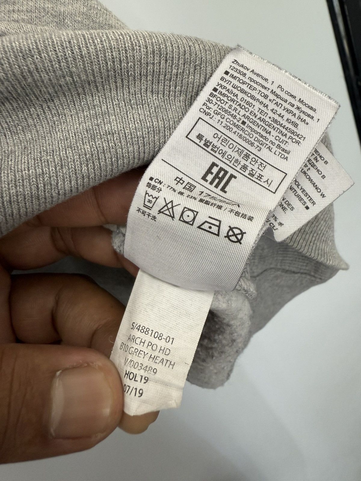 Gap 🔥 Vintage GAP SWEATSHIRT HOODIE IN GREY - S Size US S / EU 44-46 / 1 - 8 Thumbnail