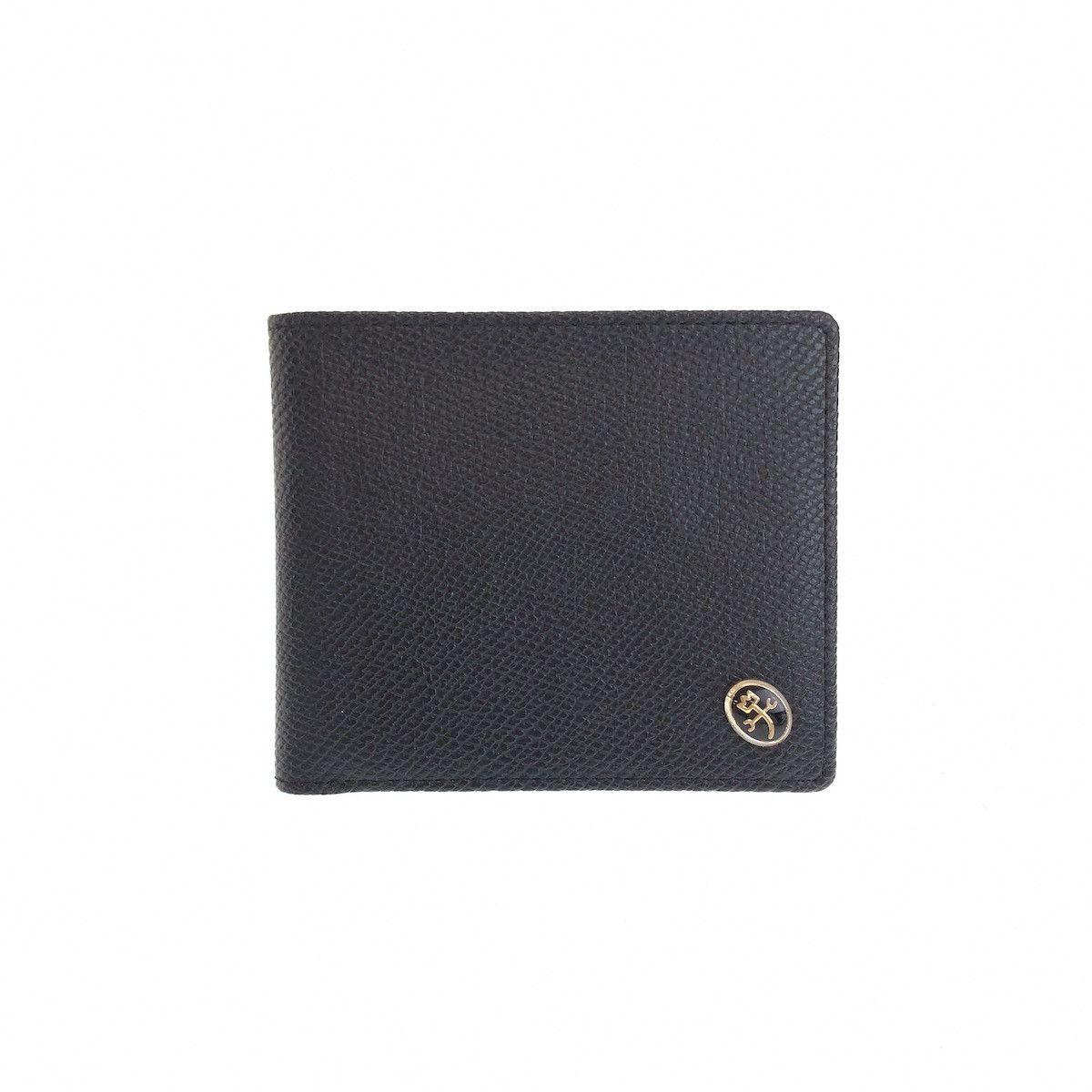 Other Other JC de CASTELBAJAC Black Leather Compact Wallet Leather Short Wallet 408369 in Very Good Condition Size ONE SIZE - 1 Thumbnail