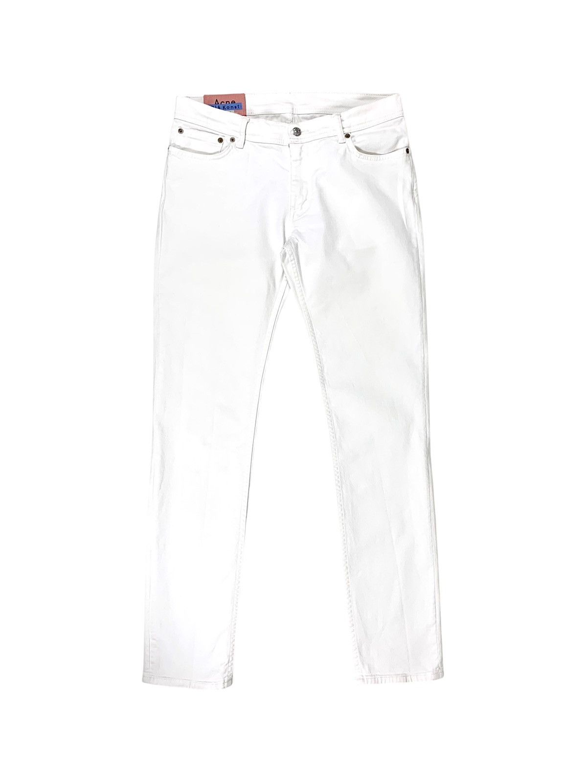 Acne Studios Acne Studios Bla Konst North White Denim Jeans Size US 33 - 3 Thumbnail