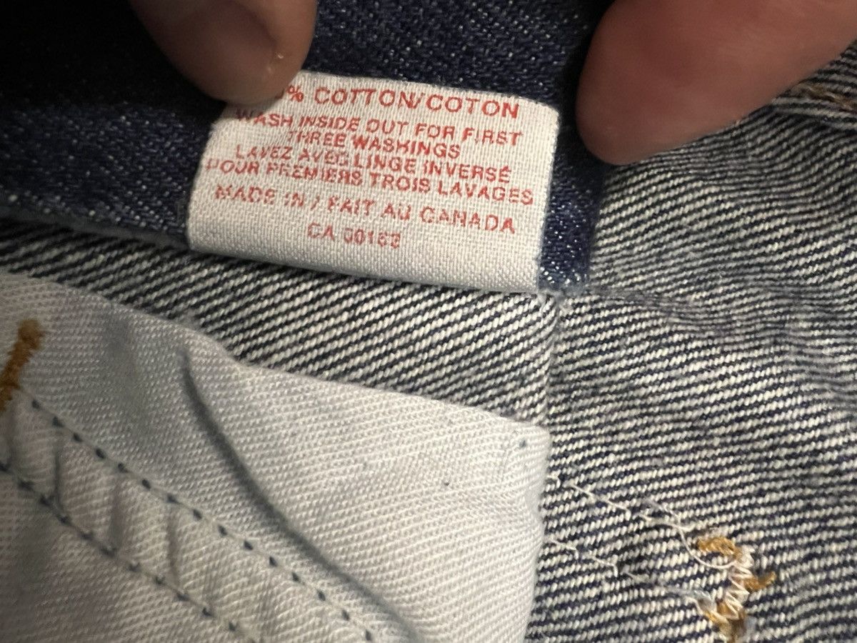 Levi's × Vintage Vintage GWG Great Western Garments Denim Jeans 29 x28.5 70s Size US 29 - 9 Thumbnail