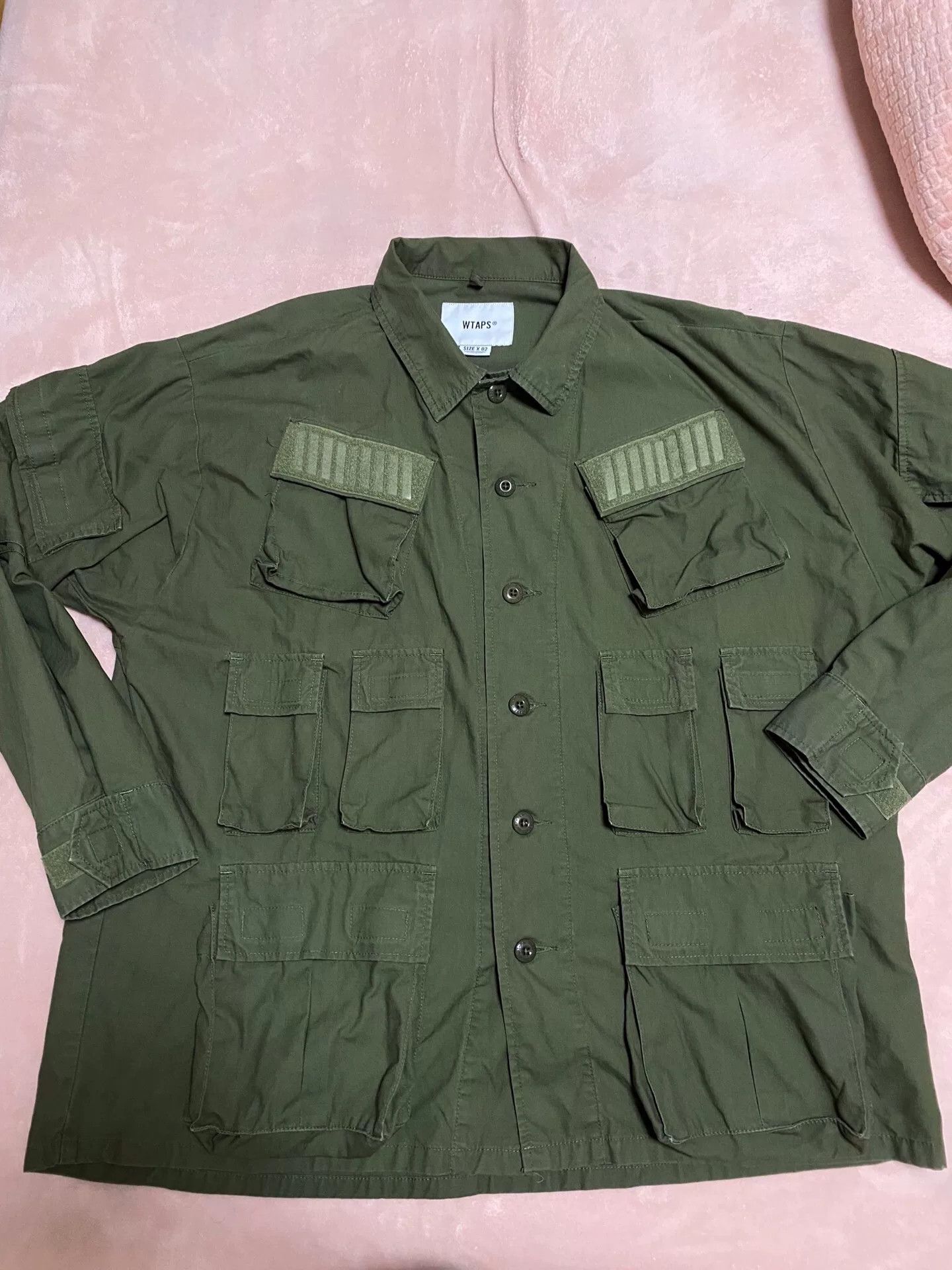 Wtaps wtaps military style green jacket shirt Size US M / EU 48-50 / 2 - 1 Thumbnail