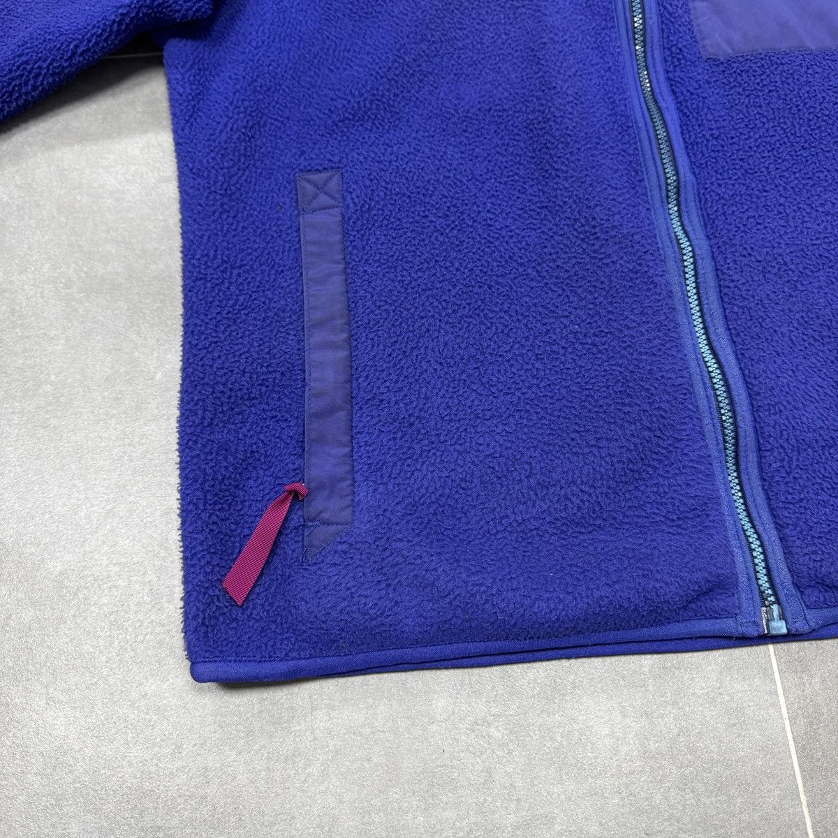 Patagonia × Vintage Vintage Patagonia Nylon Pocket Full Zip Fleece Jacket 90s Size US M / EU 48-50 / 2 - 7 Thumbnail