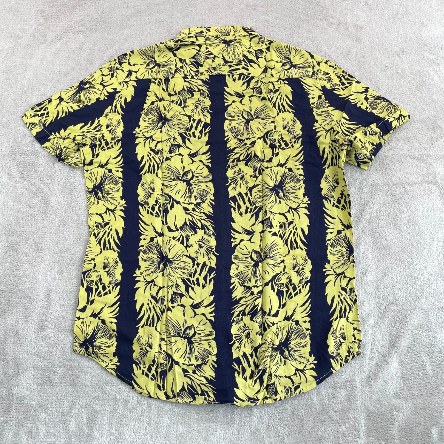 Vintage Denim & Supply Ralph Lauren Shirt Men M Multi Floral Hawaiian Short Sleeve Shirt (Button-Up) Size US M / EU 48-50 / 2 - 4 Thumbnail