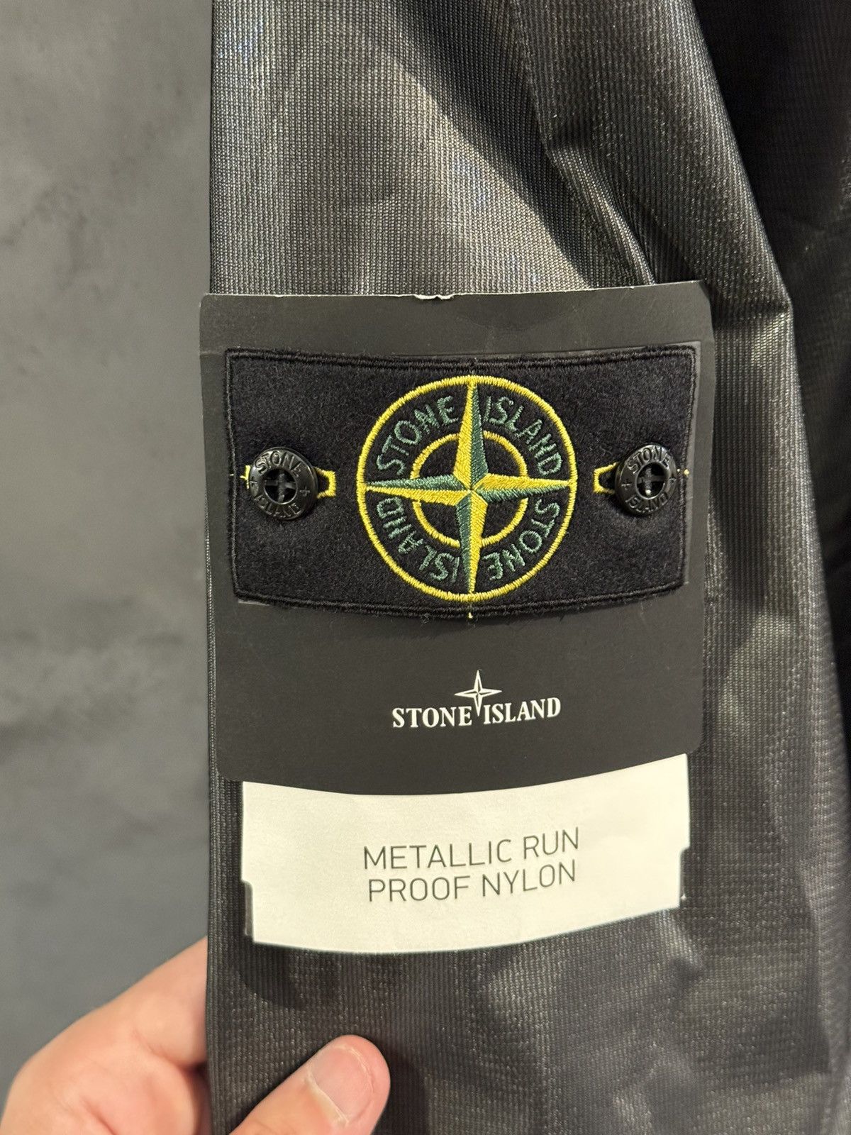 Stone Island 💎Stone Island 💎 Metallic Run Proof Nylon Jacket (XL) 💥 Size US XL / EU 56 / 4 - 6 Thumbnail