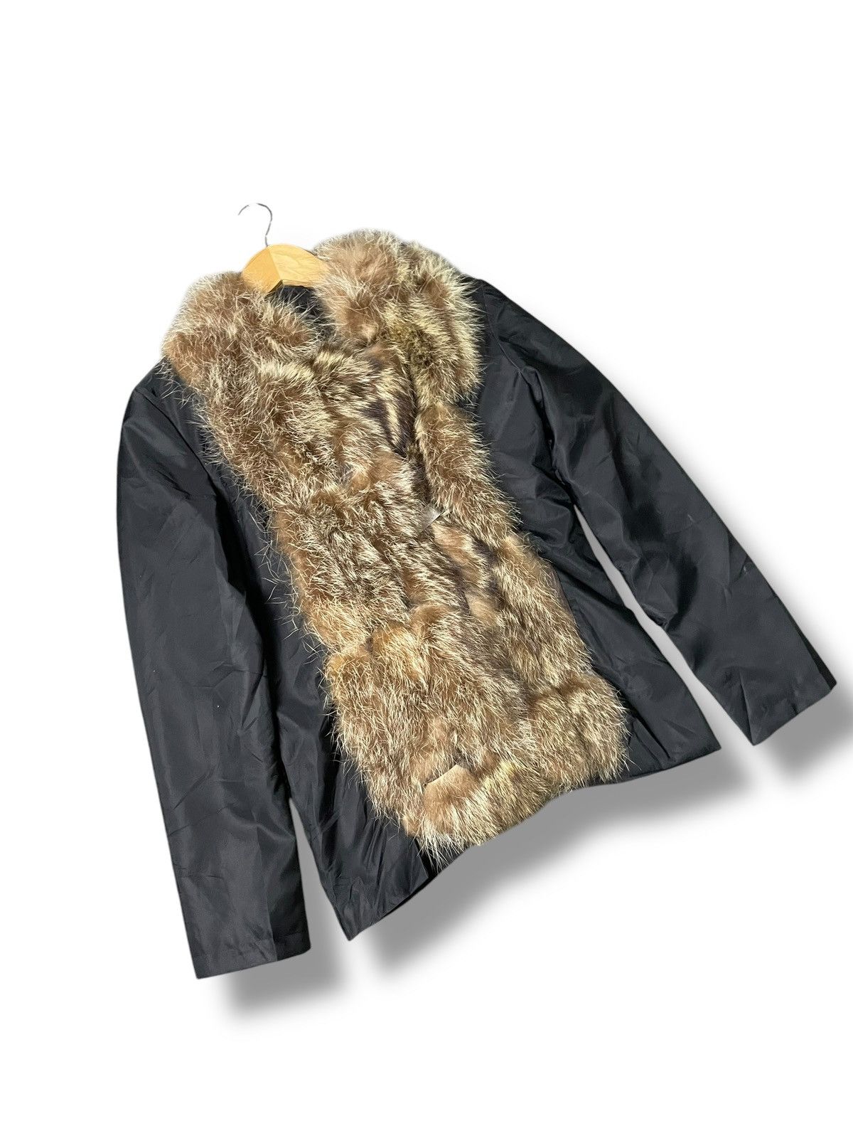 The Unbranded Brand Unbranded Brand Faux Fur Collar Jacket (63) Size US XXS / EU 40 - 2 Thumbnail