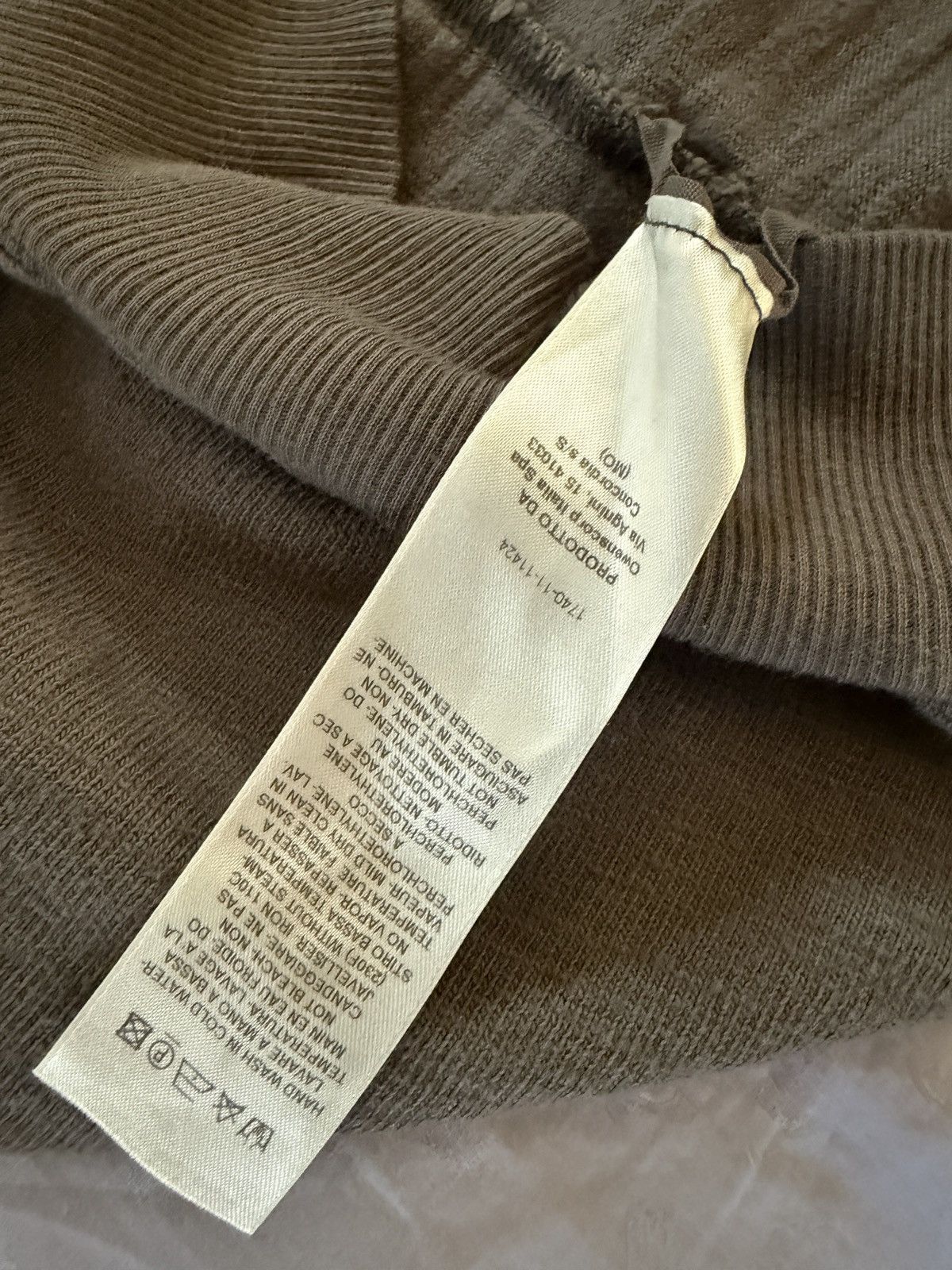 Rick Owens Drkshdw Grey Sweater in Cotton Size US XL / EU 56 / 4 - 10 Thumbnail
