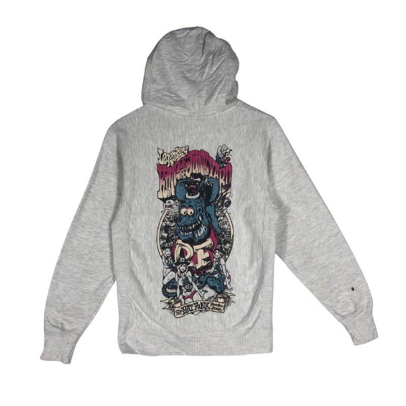 Cartoon Network × Japanese Brand × Vintage Vintage Rat Fink Hoodies Sweatshirt Size US S / EU 44-46 / 1 - 6 Thumbnail