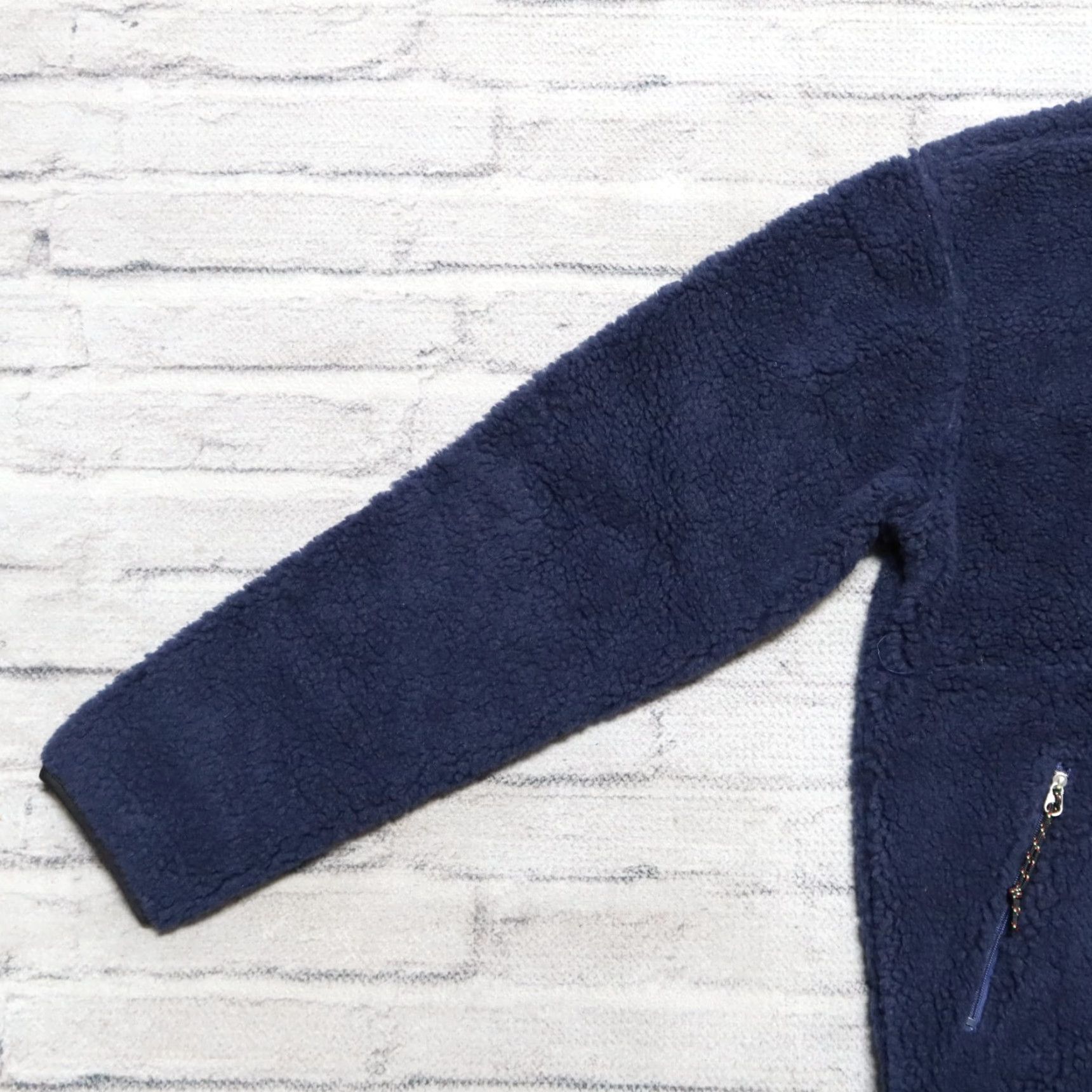 Vintage Oregonian Outfitters Pile Fleece Jacket Mens L Navy Shirt Jacket Size US L / EU 52-54 / 3 - 4 Thumbnail