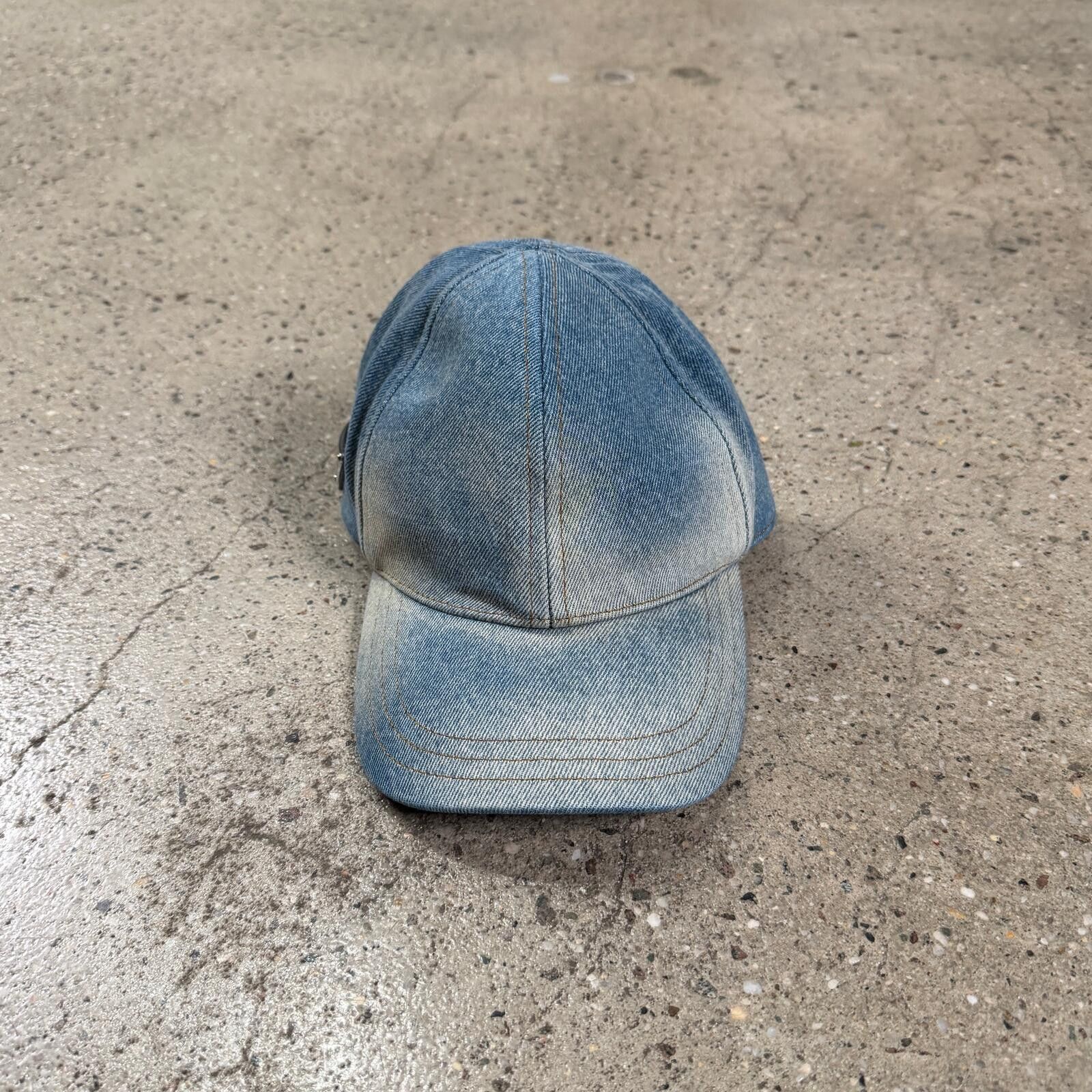Prada Prada Denim Baseball Cap Size ONE SIZE - 2 Thumbnail