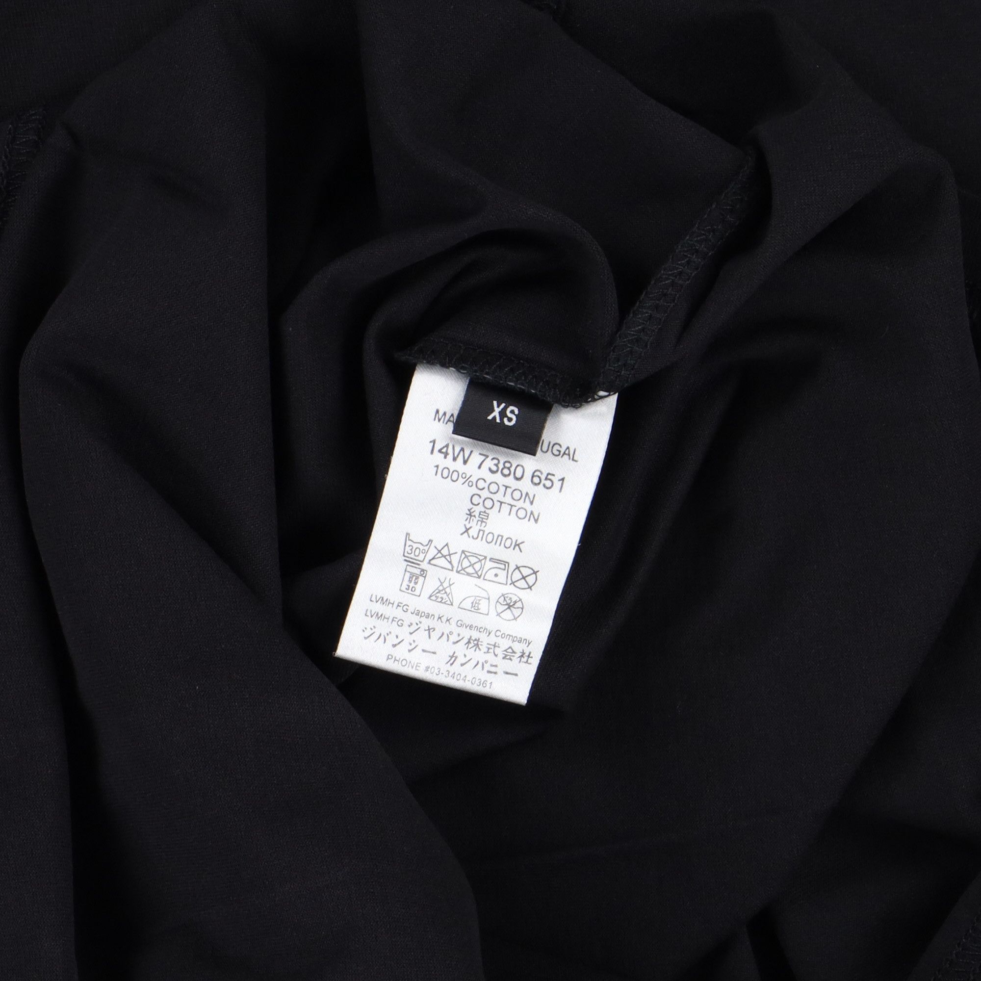 Givenchy Black Abstract Geometric Star Oversized T-Shirt Size US XS / EU 42 / 0 - 8 Thumbnail