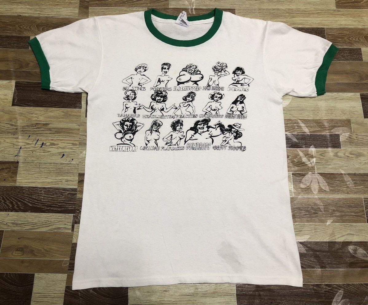 image of Porn Design Design By Anvil in White, Men's (Size Small)