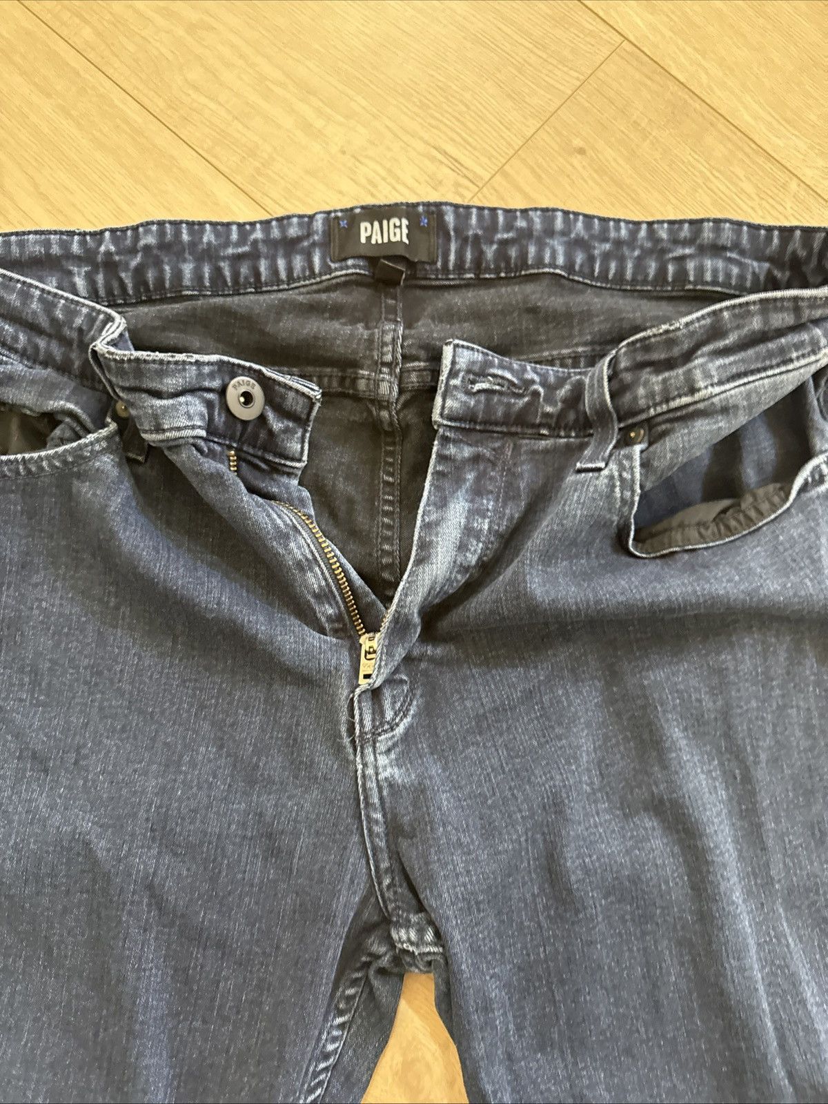 Paige Paige Men's Jeans Size 38 Federal Straight Size US 38 / EU 54 - 2 Thumbnail