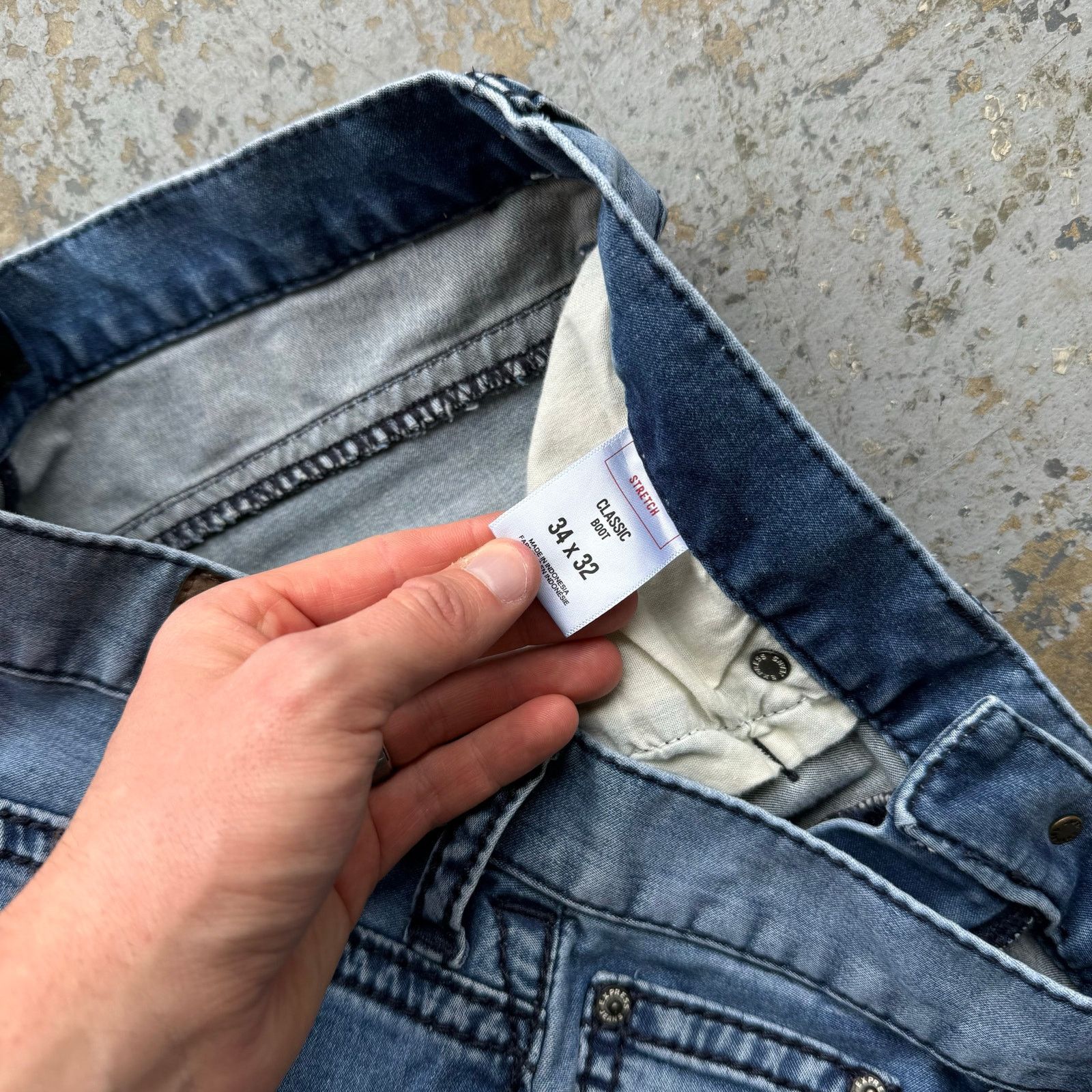 Express Y2K 2000’s Express Bootcut Jeans 34x32 Size US 34 / EU 50 - 5 Thumbnail