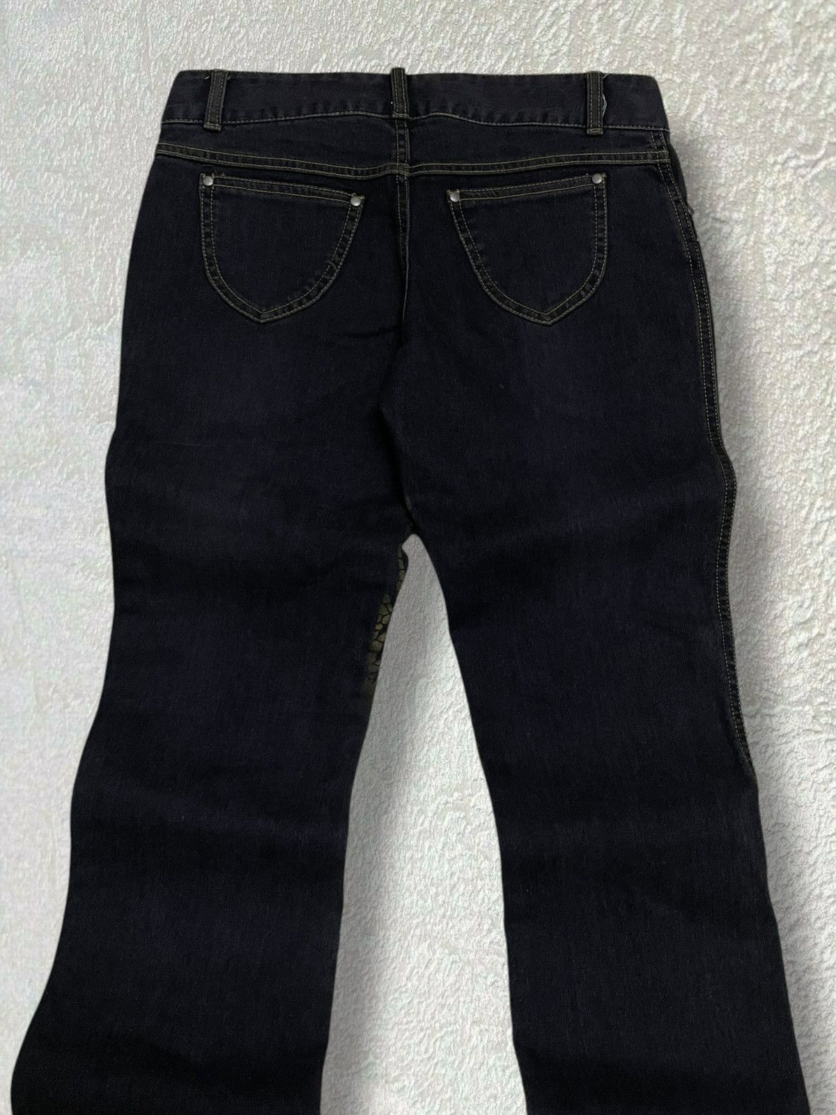 In The Attic Vintage 1990s Japan Designer Laura Iconic Punk Style Denim Size US 28 / EU 44 - 11 Thumbnail