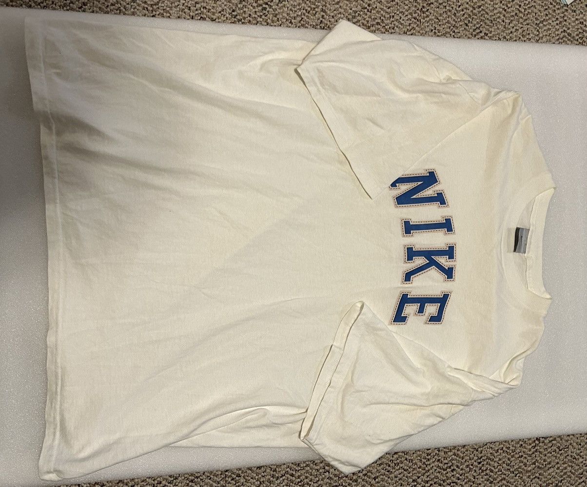 Nike Vintage white Nike tee Size US XXL / EU 58 / 5 - 2 Thumbnail