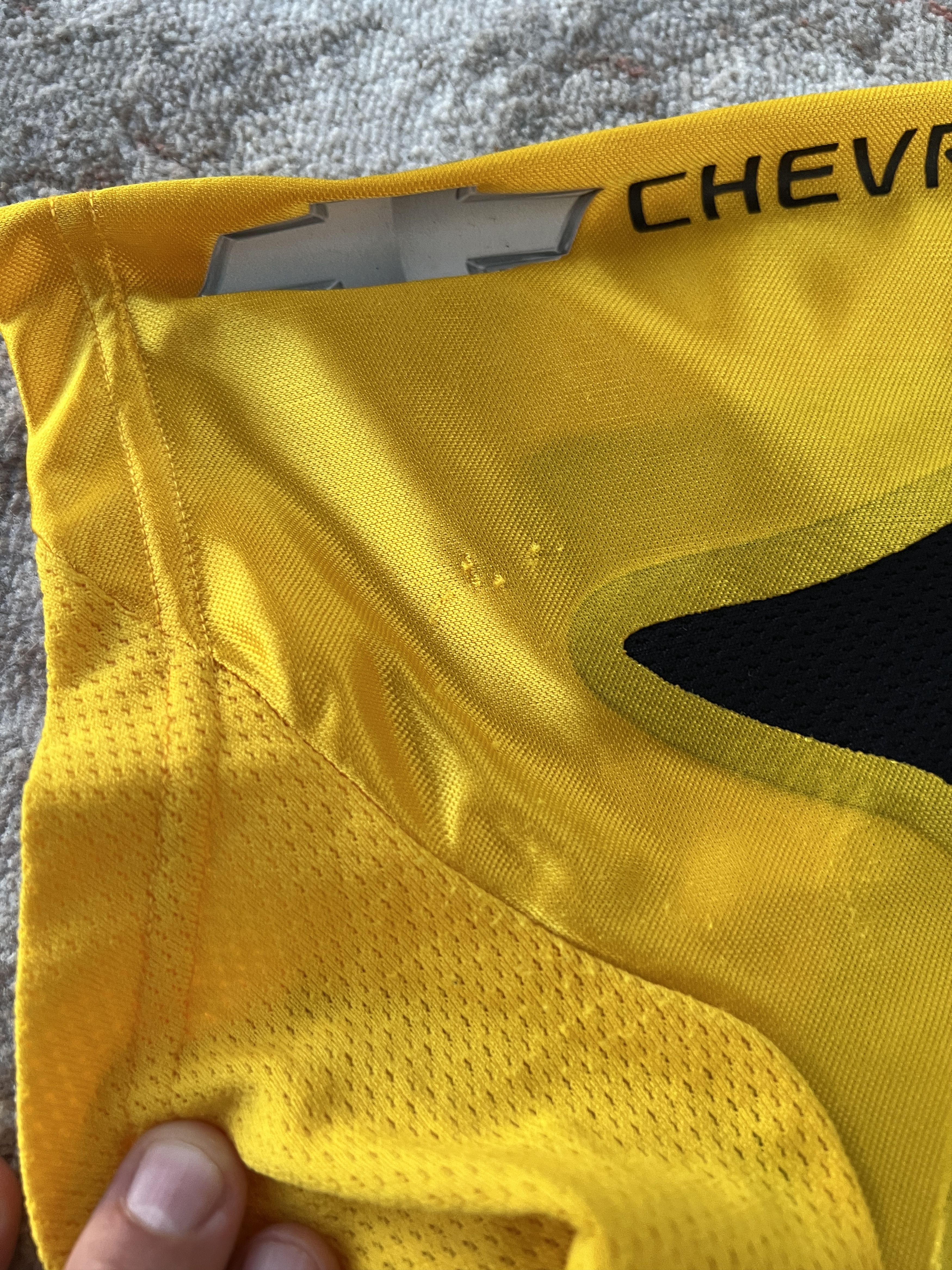 Puma Puma A.E.K F.C. Chevrolet LG Football Jersey Size US L / EU 52-54 / 3 - 4 Thumbnail