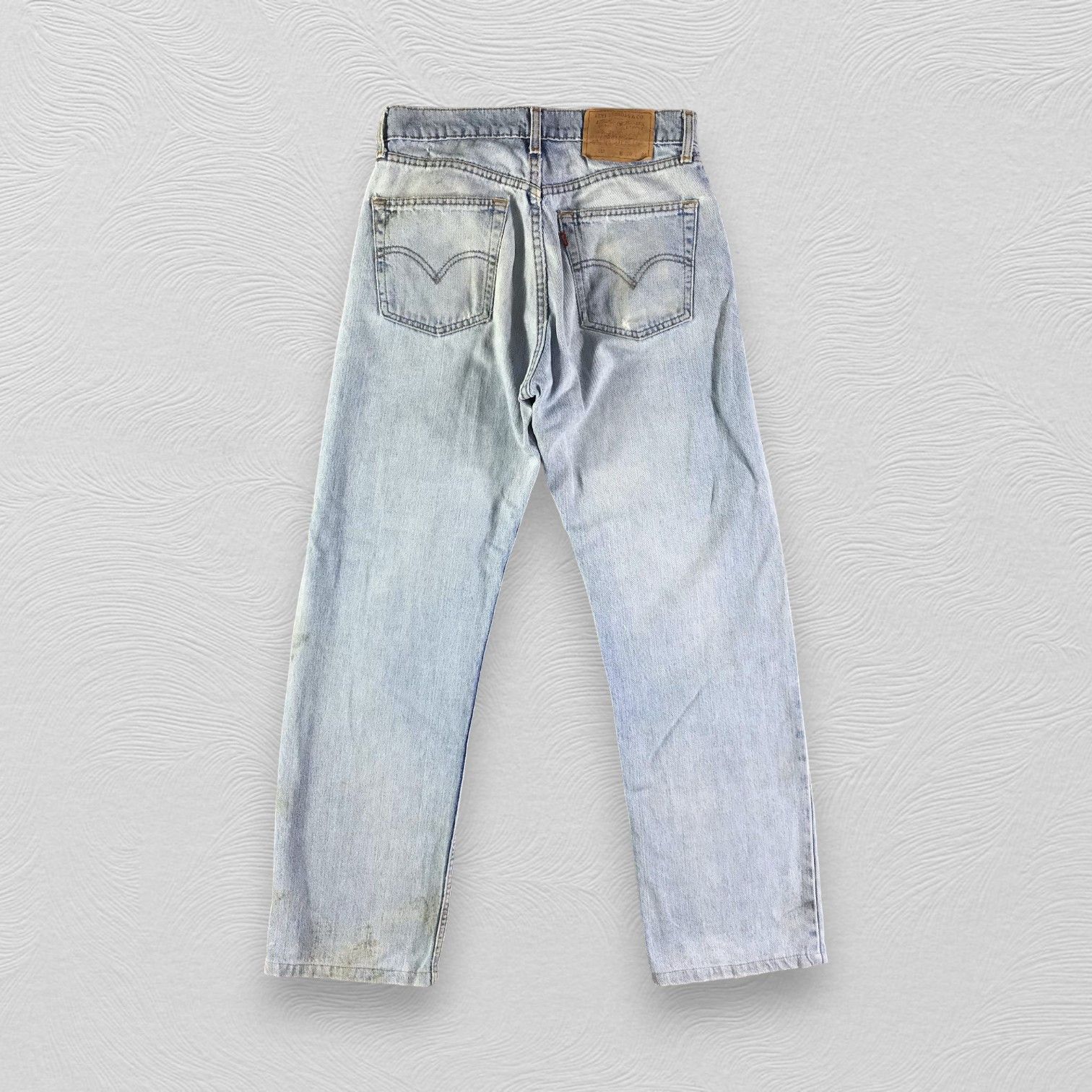 Levi's Vintage Levis 514 Jeans Faded Black Denim KJ1114 Size US 32 / EU 48 - 2 Thumbnail